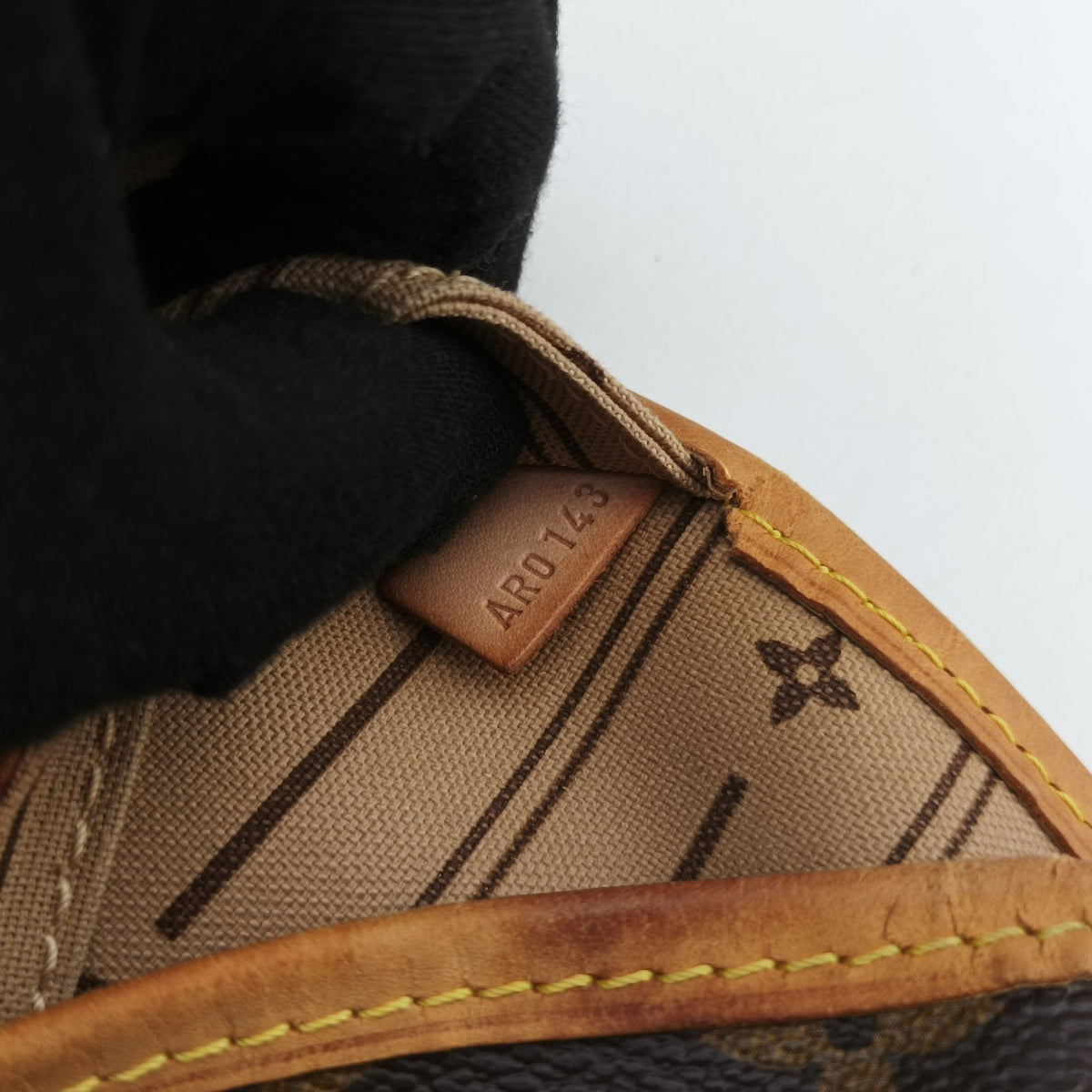 Pre-owned Louis Vuitton NEVERFULLMM Brown Monogram Canvas M40156 handbag | stylenewstar
