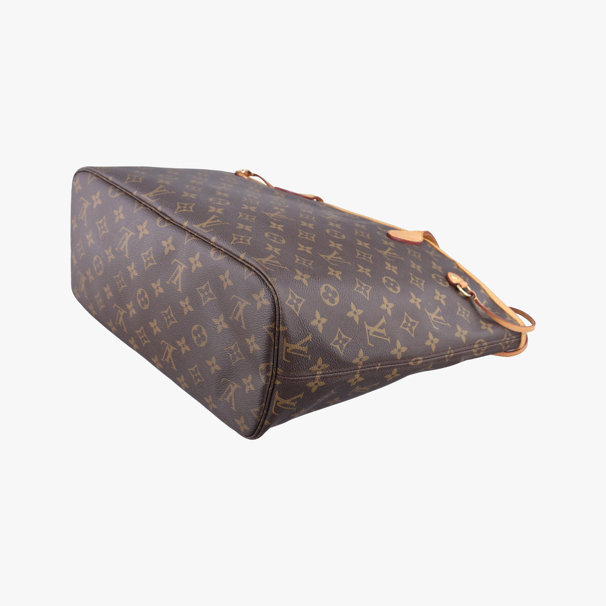 Pre-owned Louis Vuitton NEVERFULLMM Brown Monogram Canvas M40156 handbag | stylenewstar
