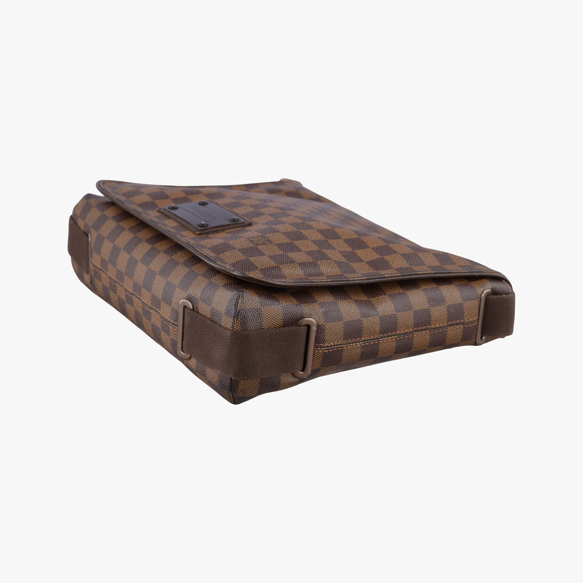 Secondhand Louis Vuitton BROOKLYN MM EBENE Damier Canvas N51211 shoulderbag | stylenewstar