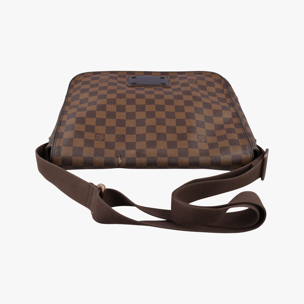 Secondhand Louis Vuitton BROOKLYN MM EBENE Damier Canvas N51211 shoulderbag | stylenewstar