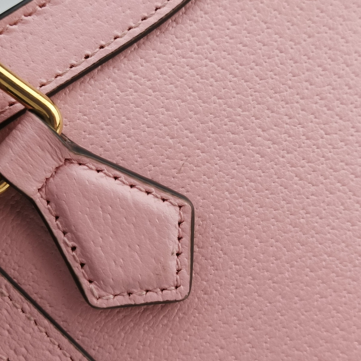 Pre-owned Gucci Diana Bamboo Mini Pink Leather 739079 shoulderbag | stylenewstar