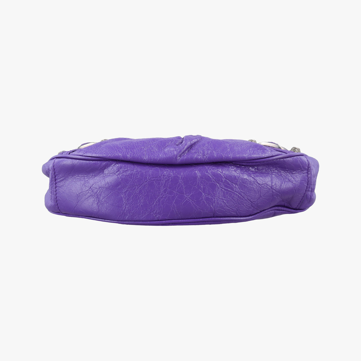 Pre-owned Balenciaga Le Cagole Purple cloth  shoulderbag | stylenewstar