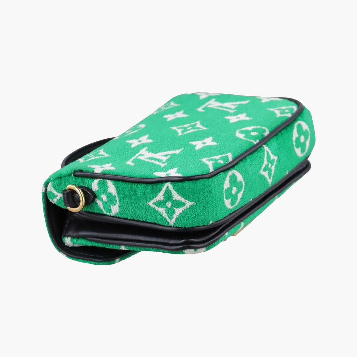 Secondhand Louis Vuitton Monogram Micro Metis Green x Black x White Velvet M81494 shoulderbag | stylenewstar