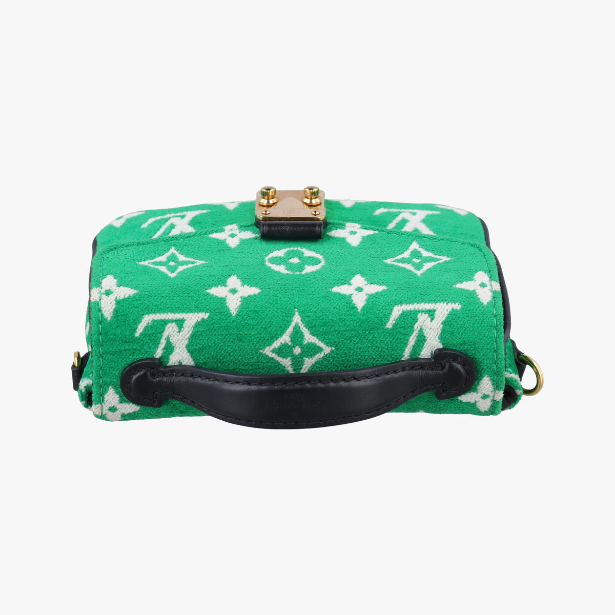 Secondhand Louis Vuitton Monogram Micro Metis Green x Black x White Velvet M81494 shoulderbag | stylenewstar
