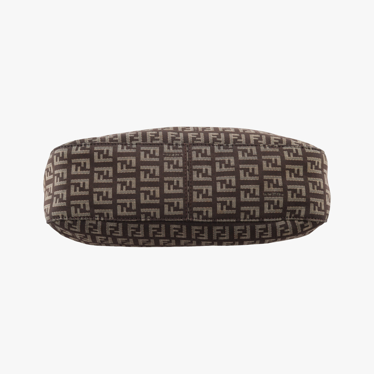 Secondhand Fendi Zucchino Brown Canvas 8BR036 shoulderbag | stylenewstar