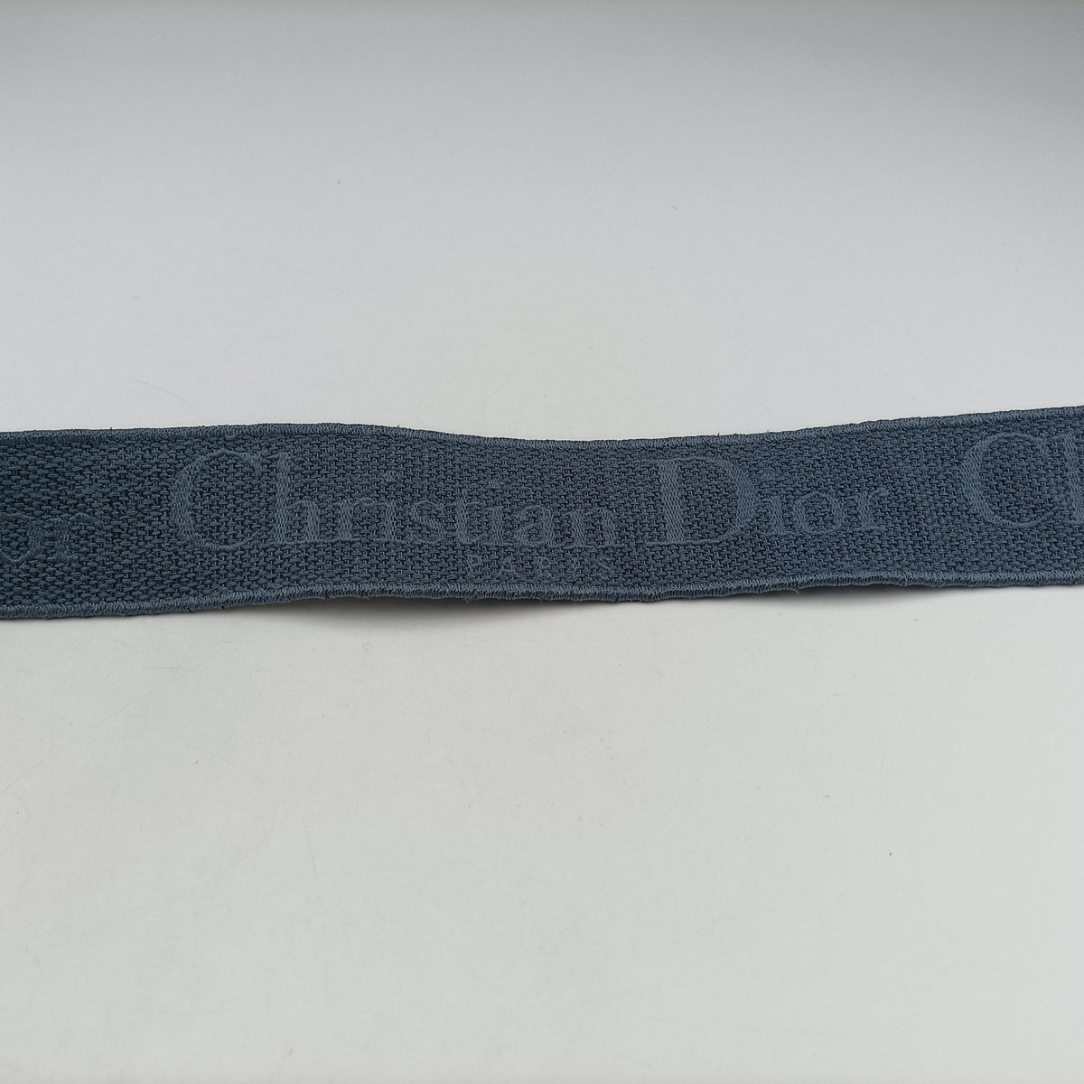 Secondhand Christian Dior Lady Dior D-lite Blue Jacquard  shoulderbag | stylenewstar