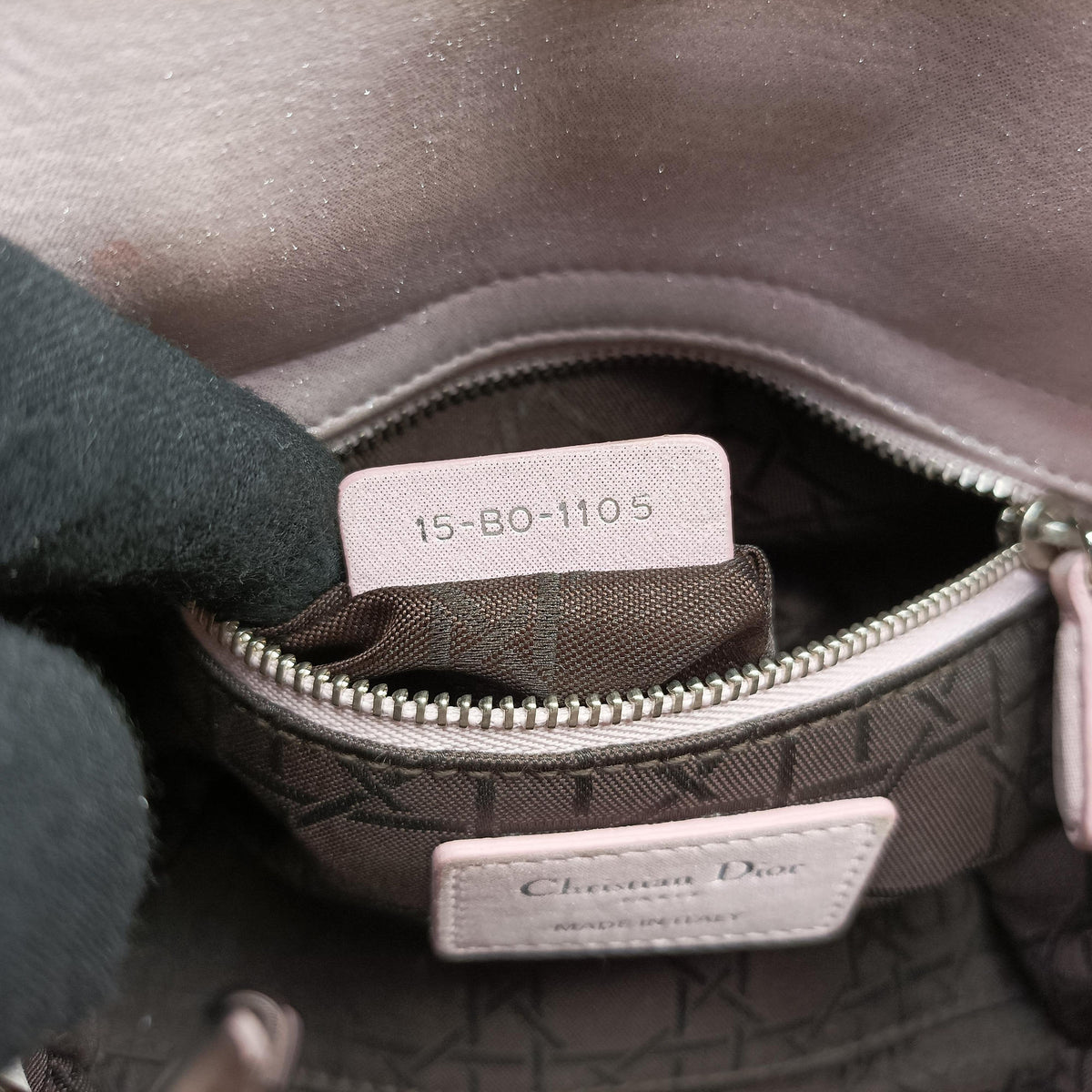 Pre-owned Christian Dior Lady Dior Pink Leather  shoulderbag | stylenewstar