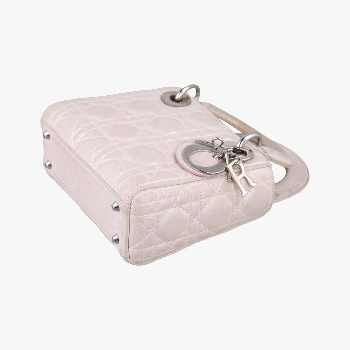 Pre-owned Christian Dior Lady Dior Pink Leather  shoulderbag | stylenewstar