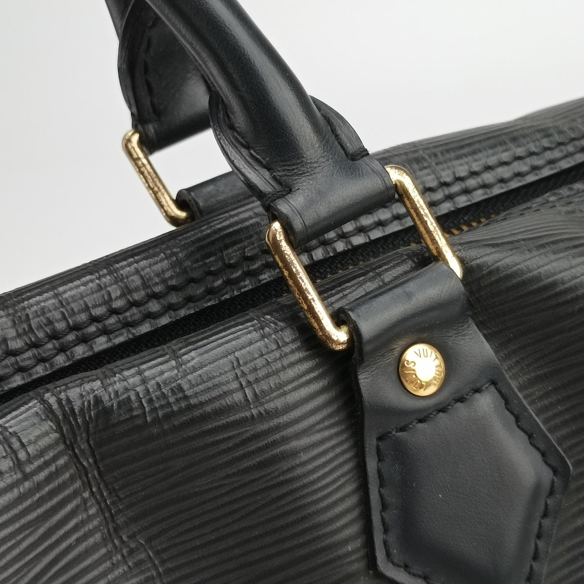 Pre-owned Louis Vuitton Speedy 30 noir epi M59022 handbag | stylenewstar