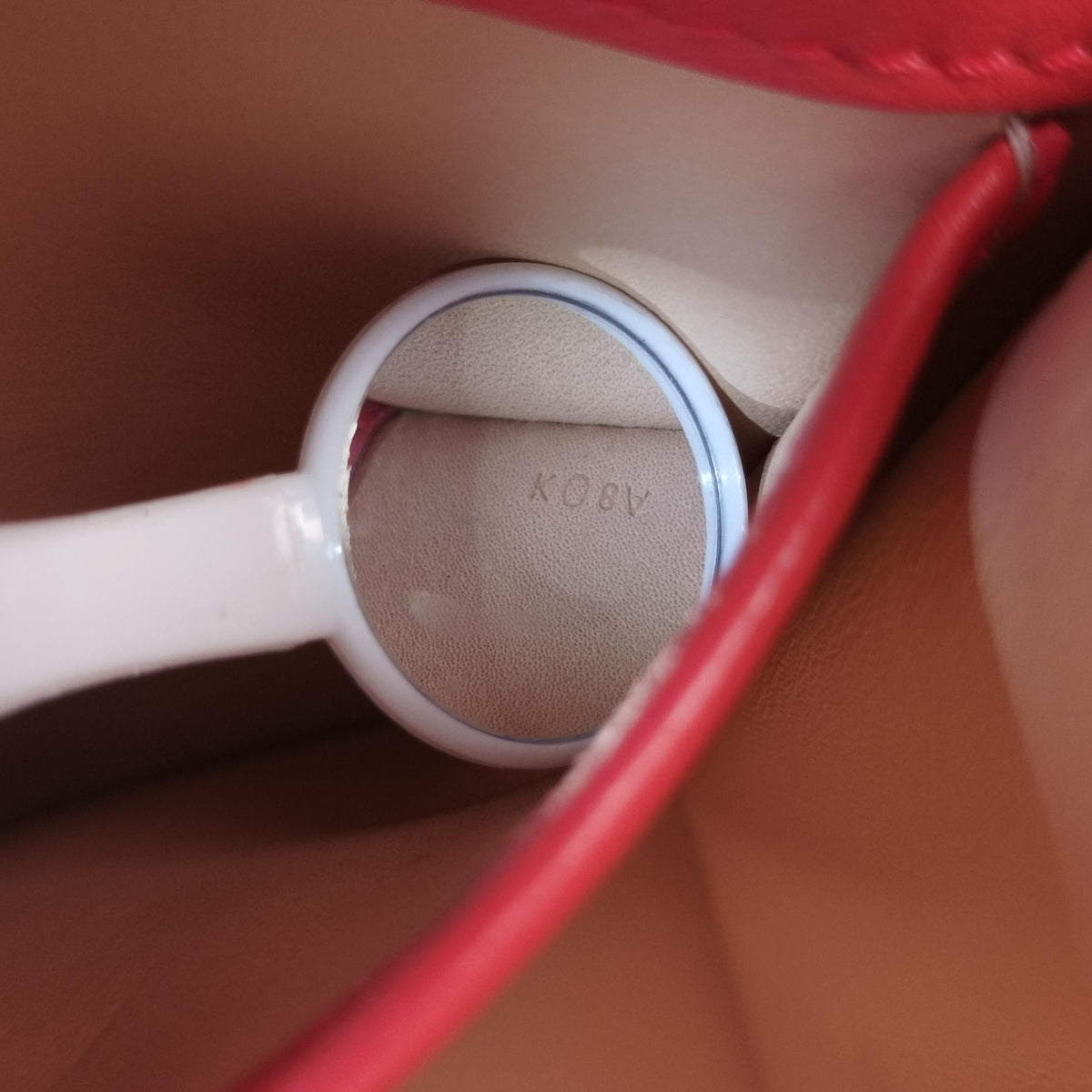 Pre-owned Delvaux Tempete Orange leather  shoulderbag | stylenewstar