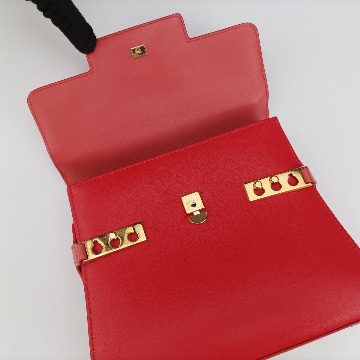 Pre-owned Delvaux Tempete Orange leather  shoulderbag | stylenewstar