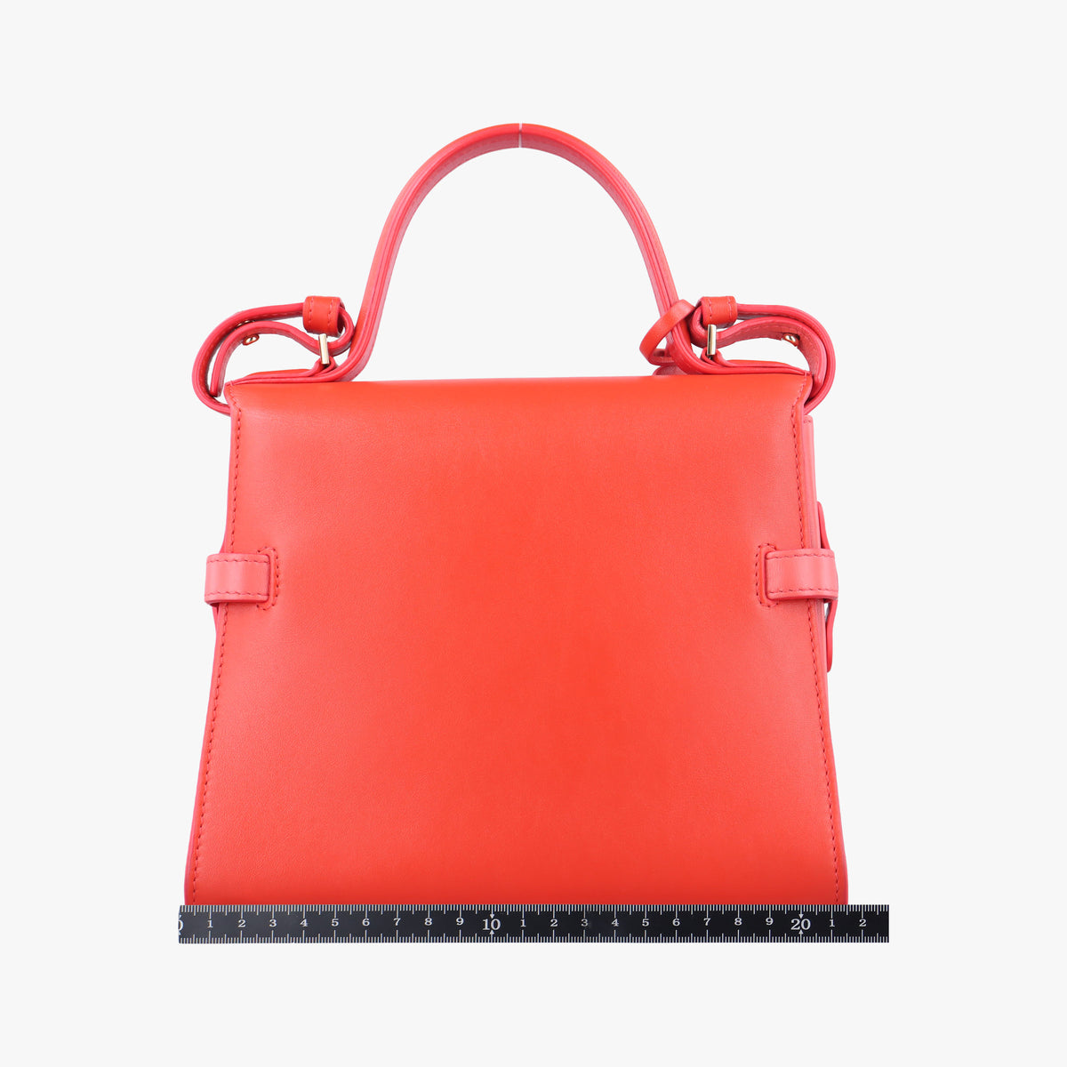 Pre-owned Delvaux Tempete Orange leather  shoulderbag | stylenewstar