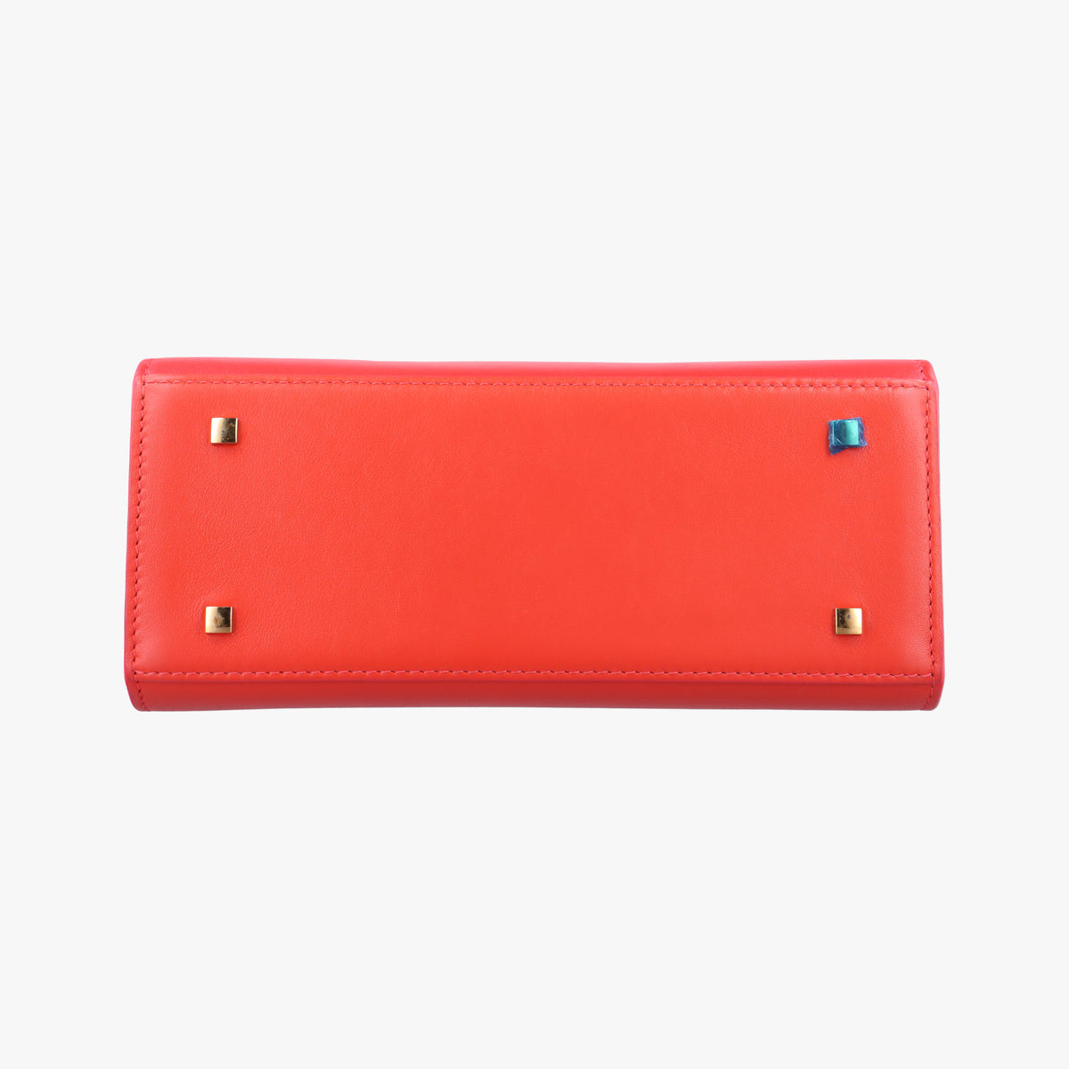 Pre-owned Delvaux Tempete Orange leather  shoulderbag | stylenewstar