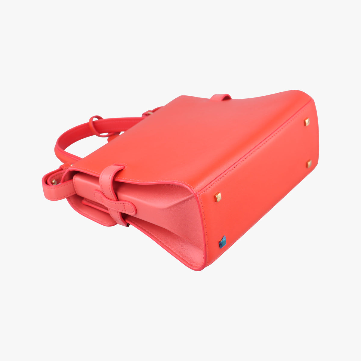 Pre-owned Delvaux Tempete Orange leather  shoulderbag | stylenewstar