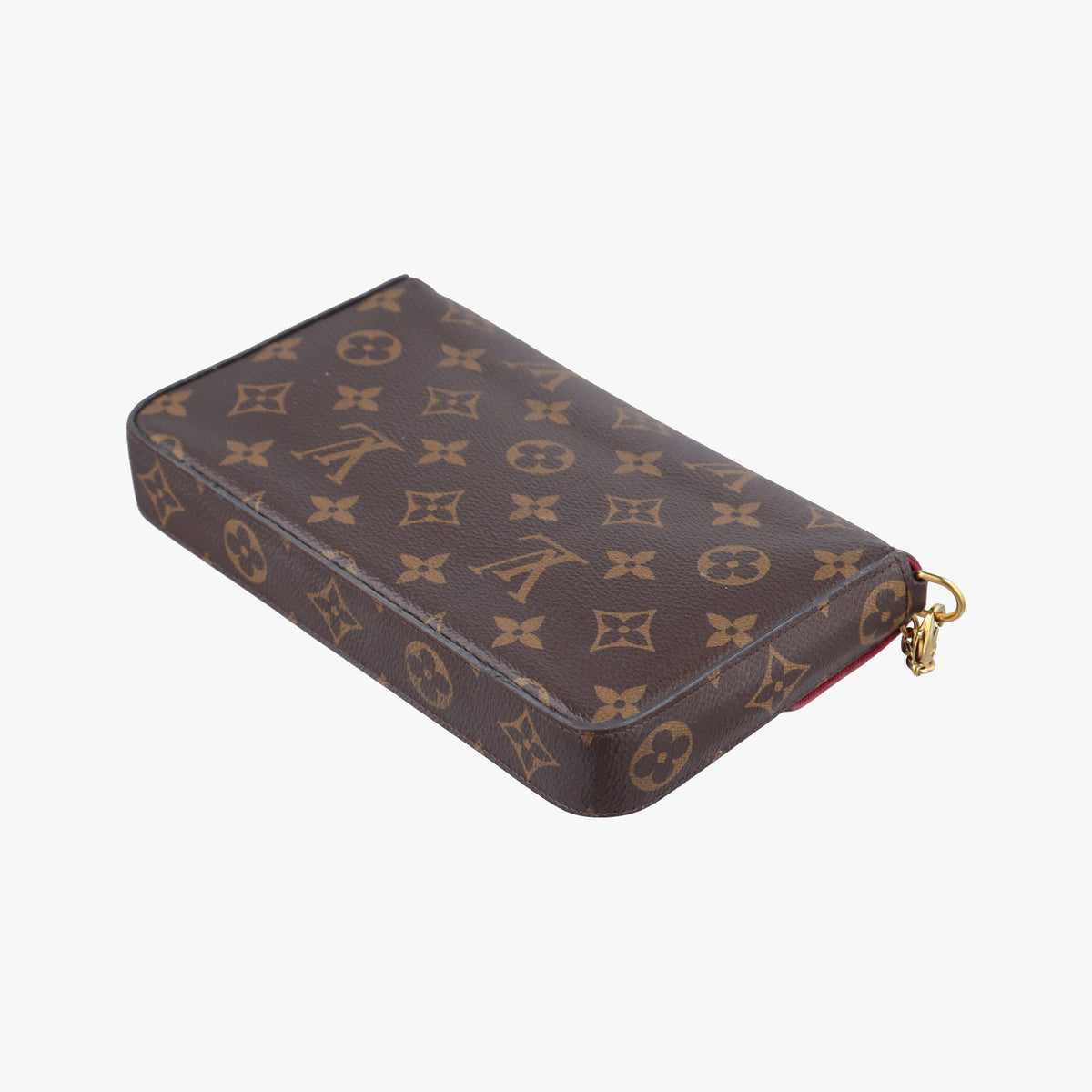 Pre-owned Louis Vuitton Pochette Felicie Brown Monogram canvas M61276 shoulderbag | stylenewstar