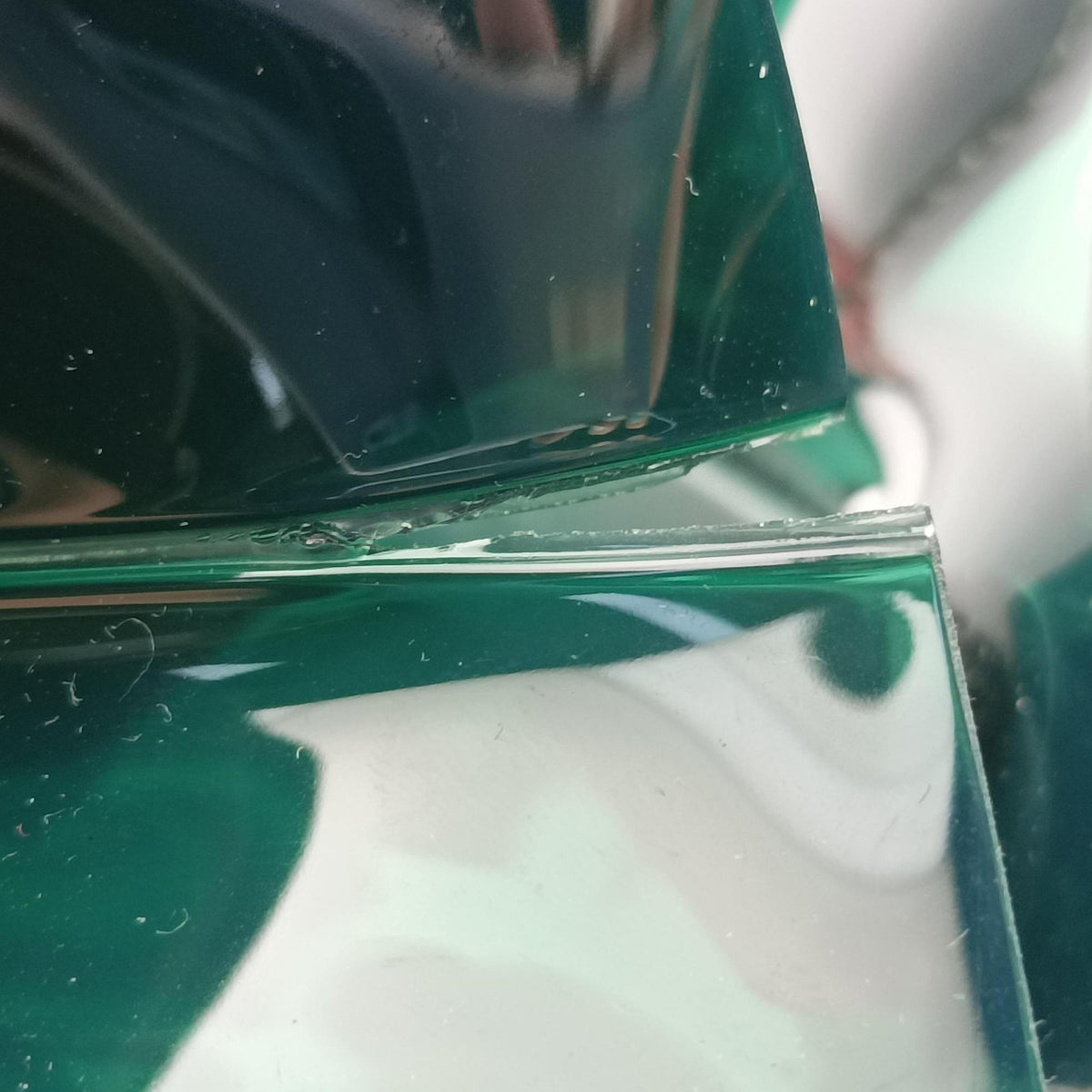 Pre-owned Delvaux The Hero Brillant Green PVC (Vinyl Chloride) × Rubber  shoulderbag | stylenewstar
