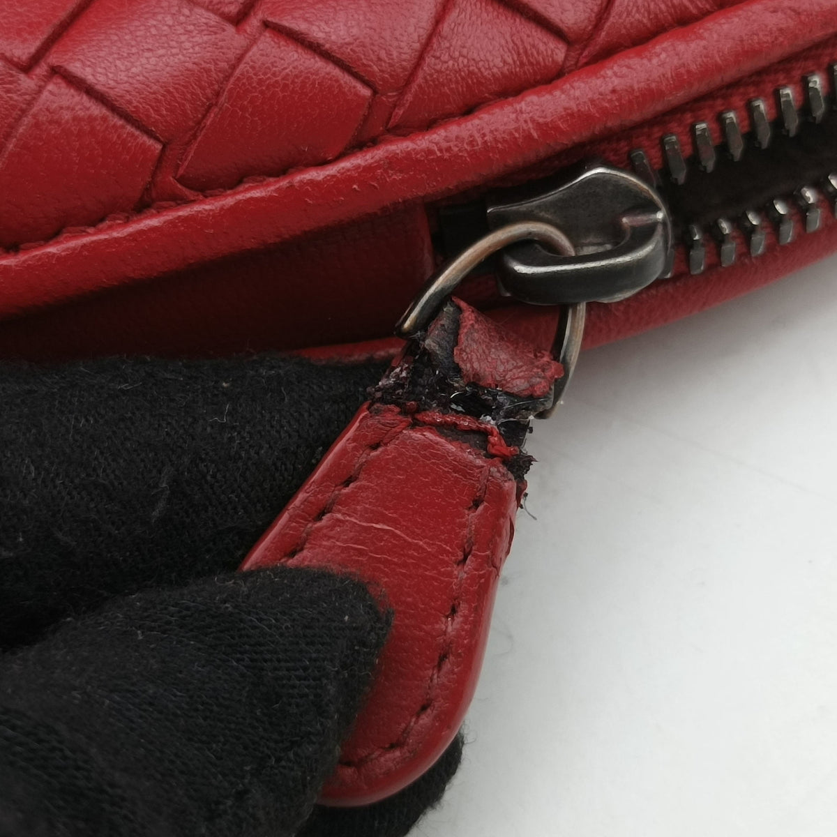 Pre-owned Bottega Veneta Nodini Intrecciato Rose Lambskin  shoulderbag | stylenewstar