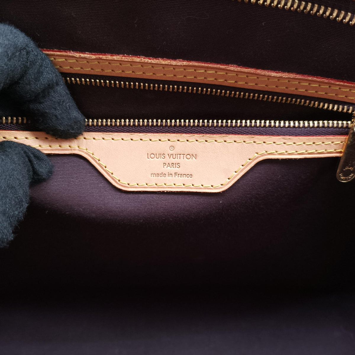 Pre-owned Louis Vuitton Brea GM AMARANTE Vernis M91616 shoulderbag | stylenewstar