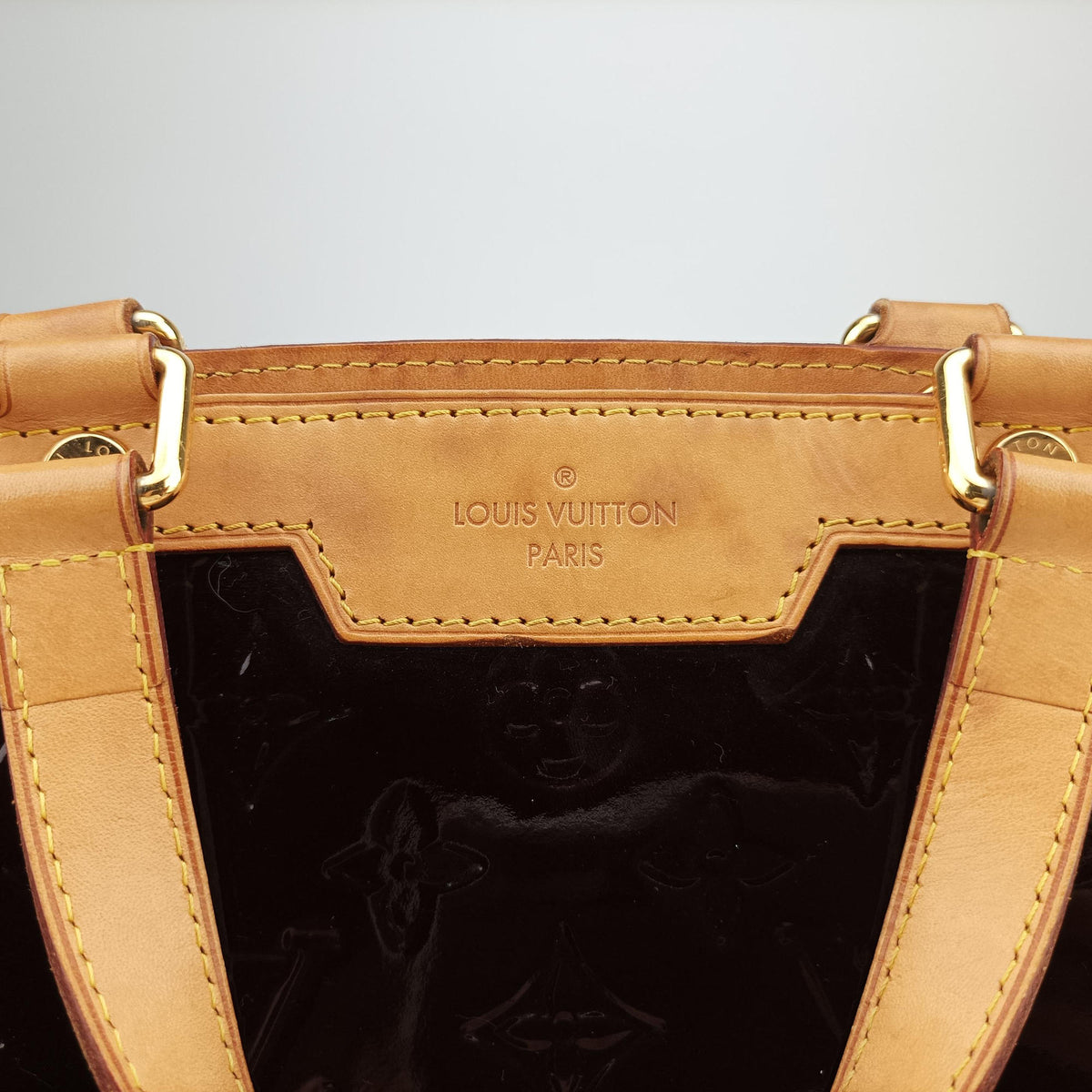 Pre-owned Louis Vuitton Brea GM AMARANTE Vernis M91616 shoulderbag | stylenewstar