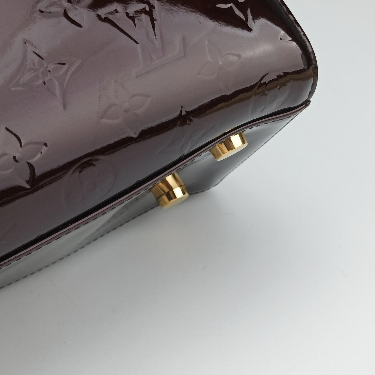 Pre-owned Louis Vuitton Brea GM AMARANTE Vernis M91616 shoulderbag | stylenewstar