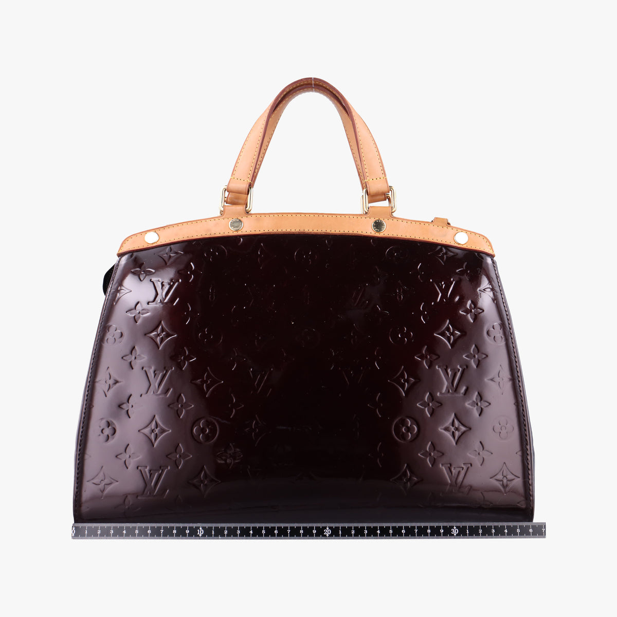Pre-owned Louis Vuitton Brea GM AMARANTE Vernis M91616 shoulderbag | stylenewstar