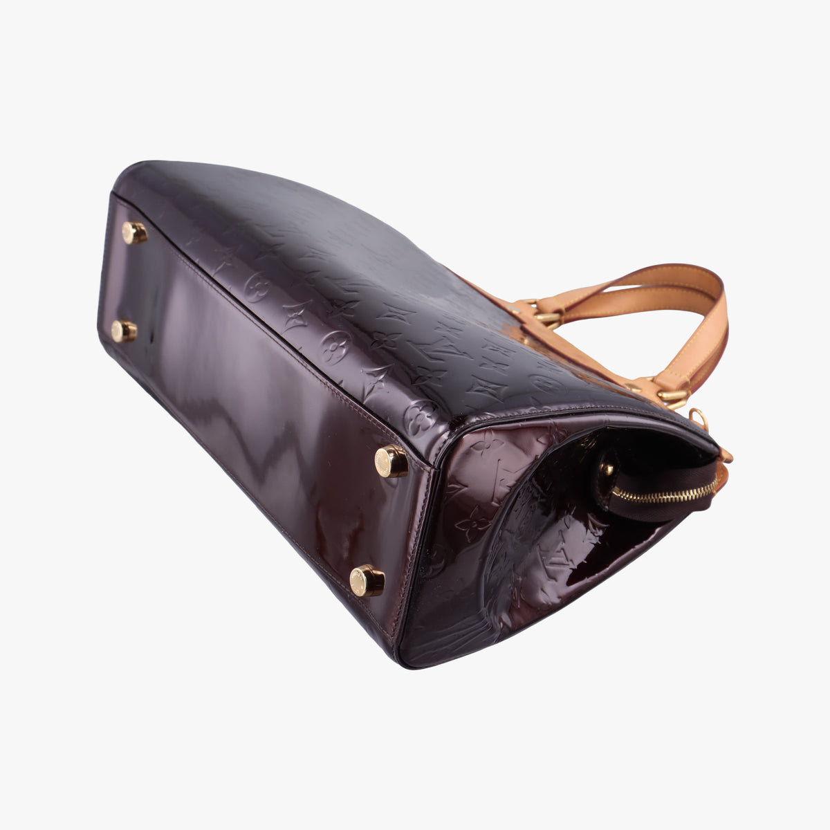 Pre-owned Louis Vuitton Brea GM AMARANTE Vernis M91616 shoulderbag | stylenewstar