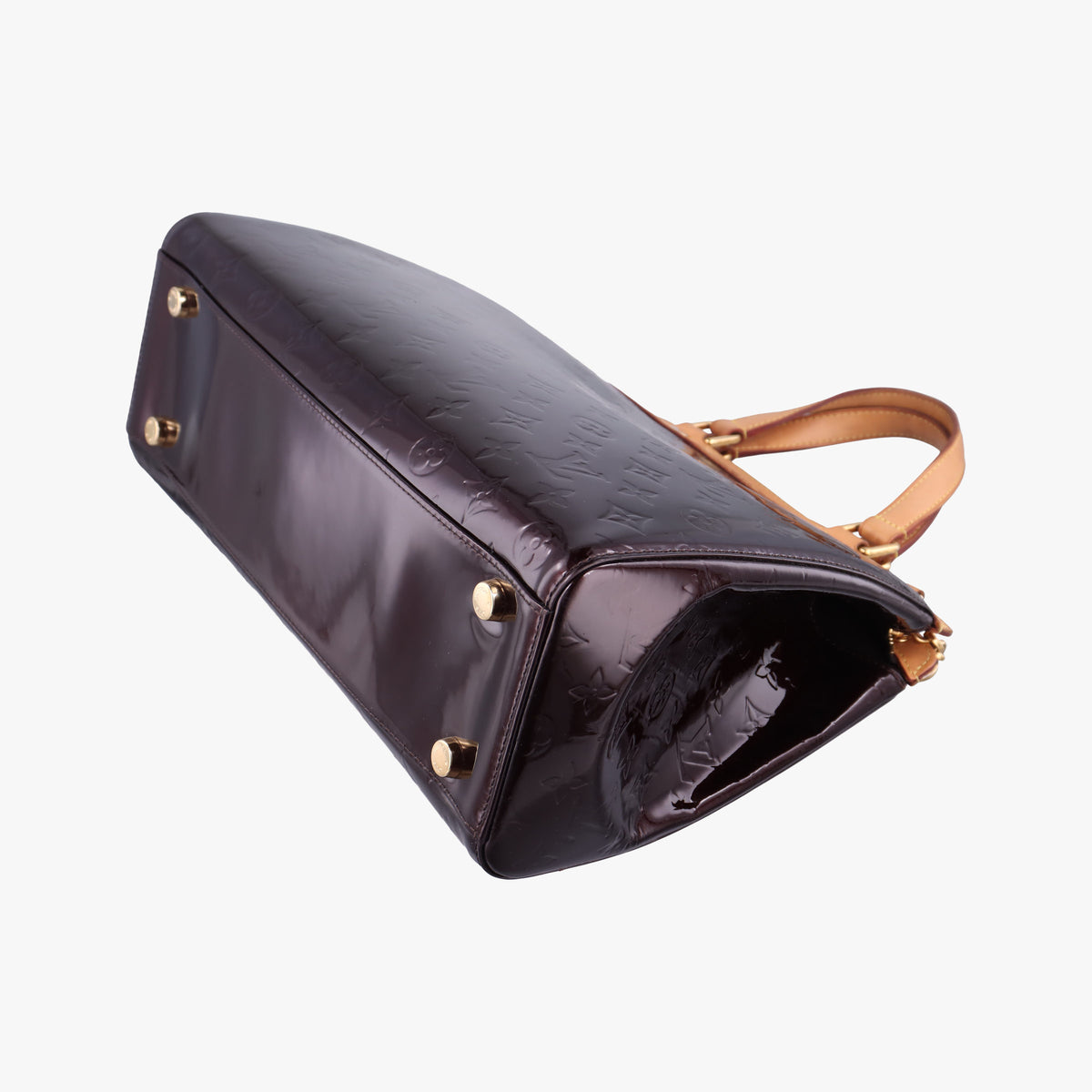 Pre-owned Louis Vuitton Brea GM AMARANTE Vernis M91616 shoulderbag | stylenewstar