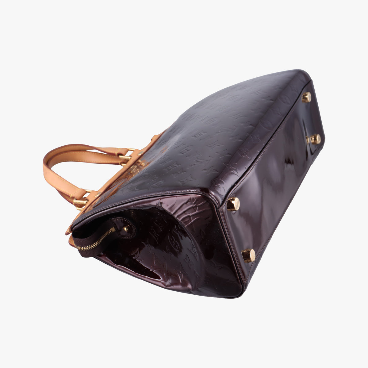 Pre-owned Louis Vuitton Brea GM AMARANTE Vernis M91616 shoulderbag | stylenewstar
