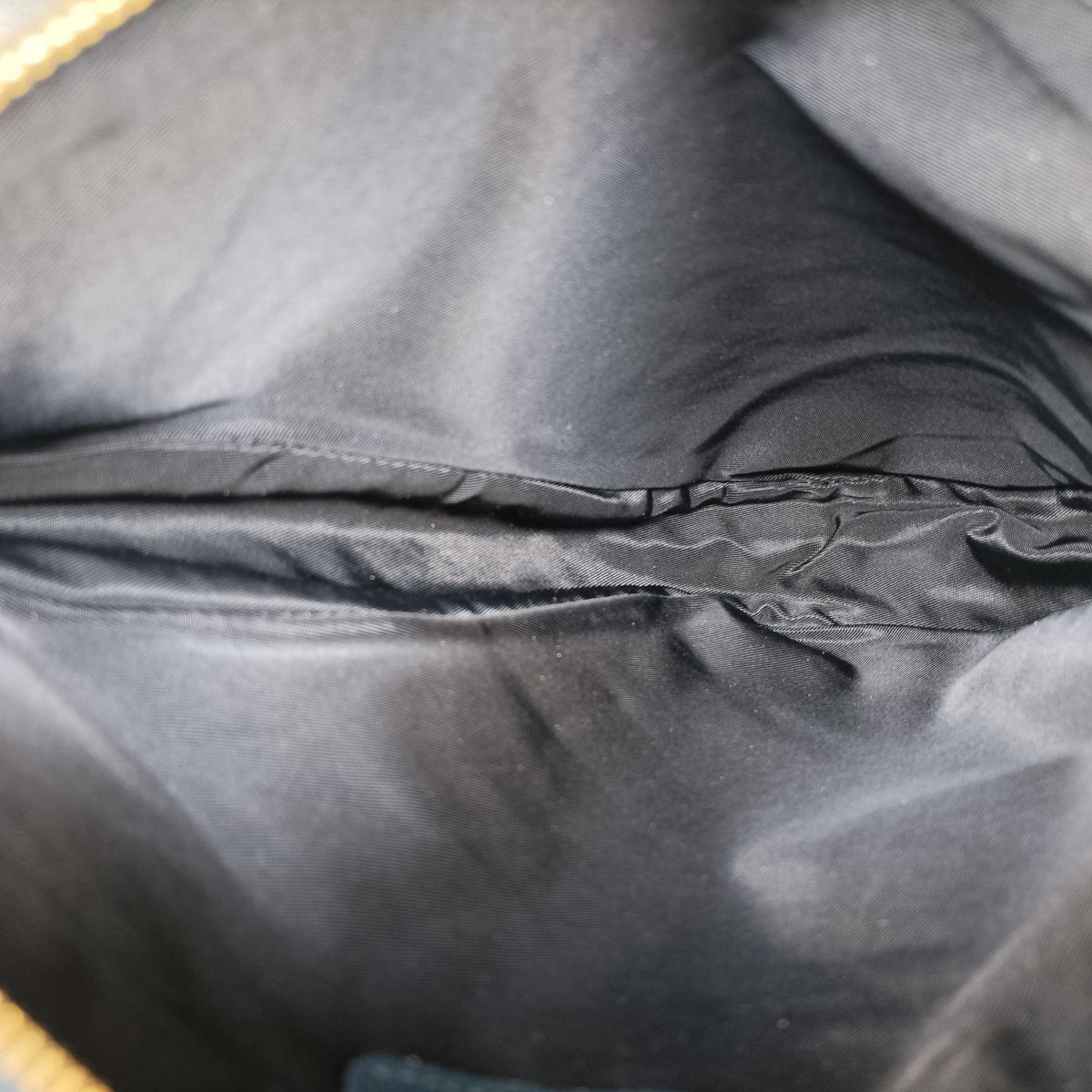 Secondhand Christian Dior Saddle Navy Jacquard x Leather  shoulderbag | stylenewstar