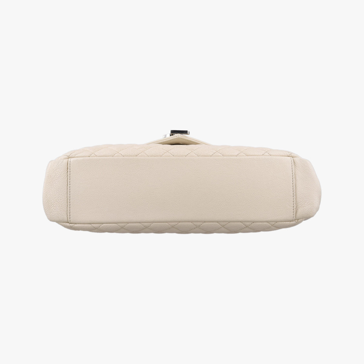 Secondhand Yves Saint Laurent ENVELOPE White Leather 440115 shoulderbag | stylenewstar
