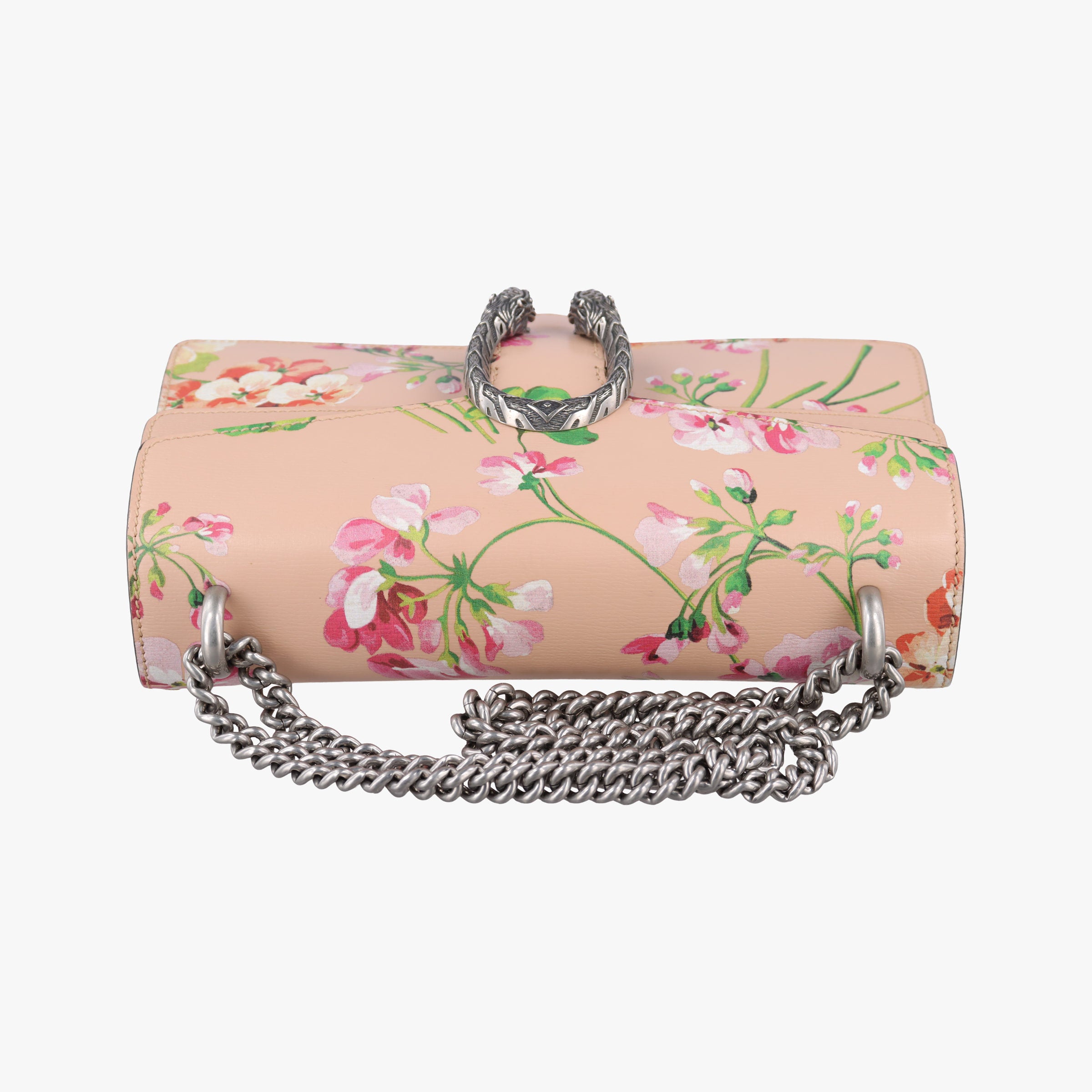 Pre-owned Gucci Dionysus Pink×Multicolour Leather 400249 shoulderbag | stylenewstar