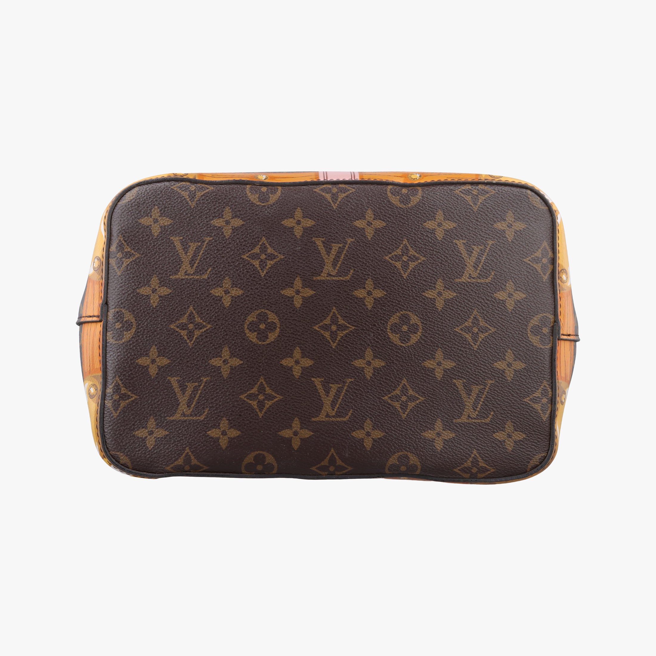Pre-owned Louis Vuitton NeoNoe brown×Multicolor Monogram Canvas M40649 shoulderbag | stylenewstar
