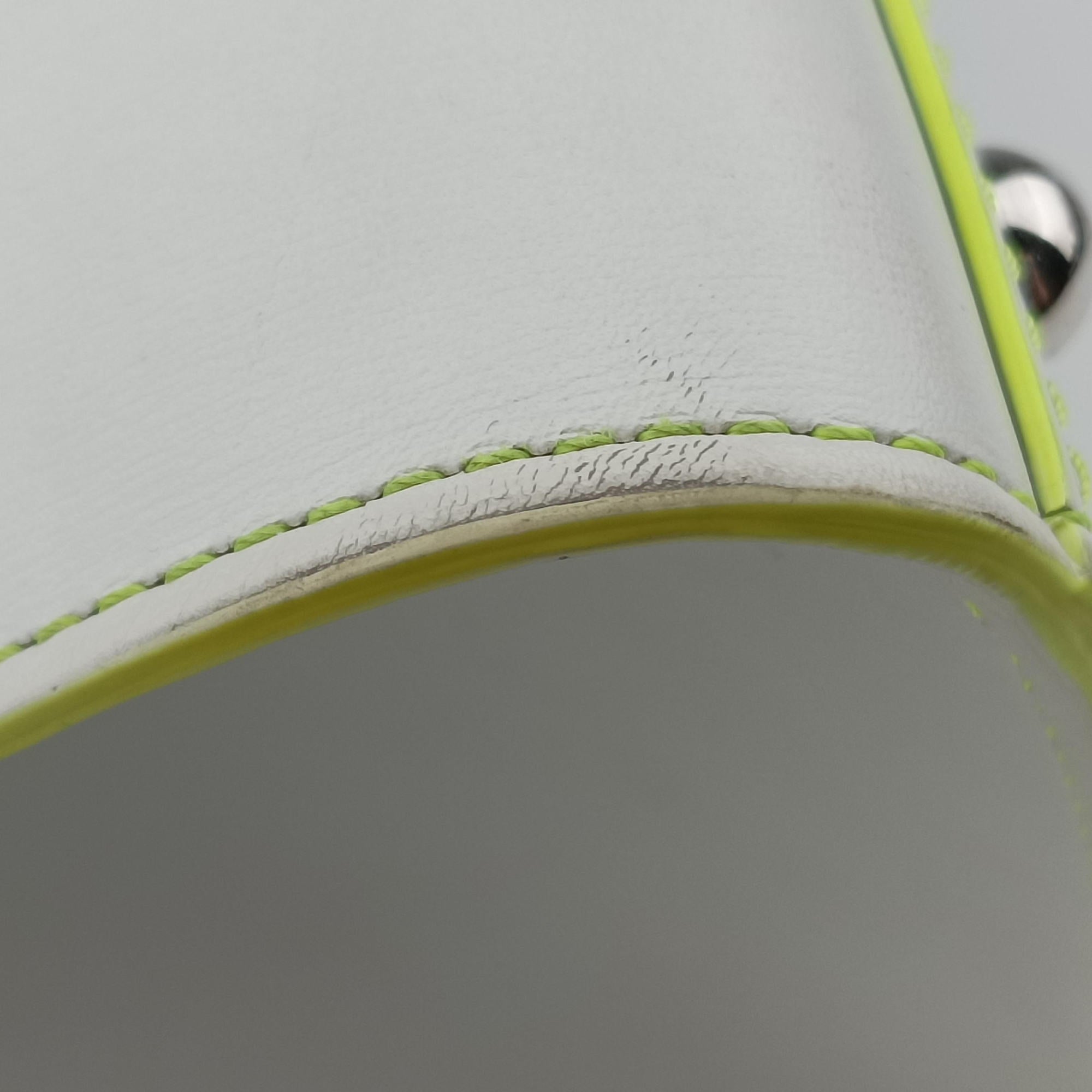 Secondhand Delvaux Brillant mini White Leather  handbag | stylenewstar