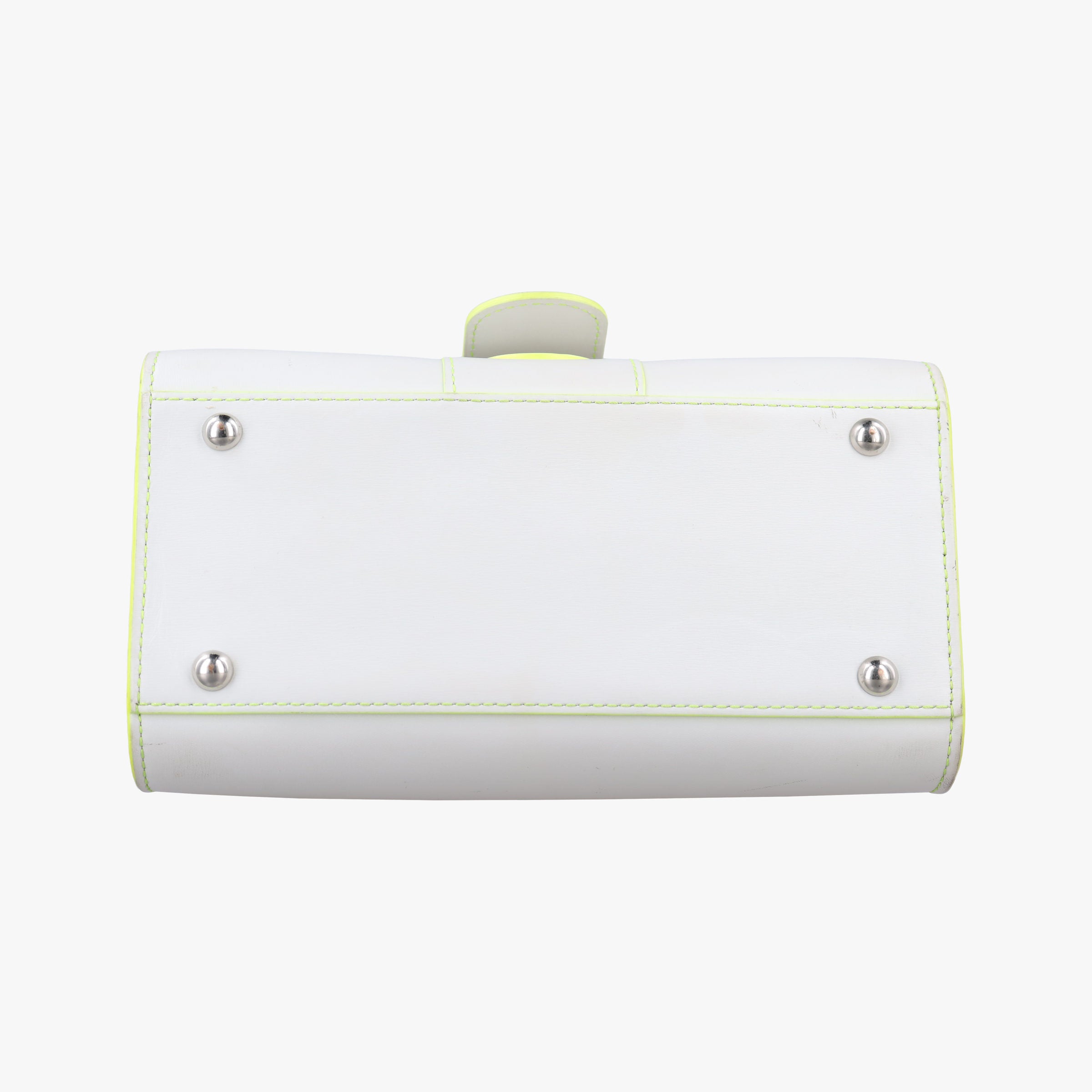 Secondhand Delvaux Brillant mini White Leather  handbag | stylenewstar