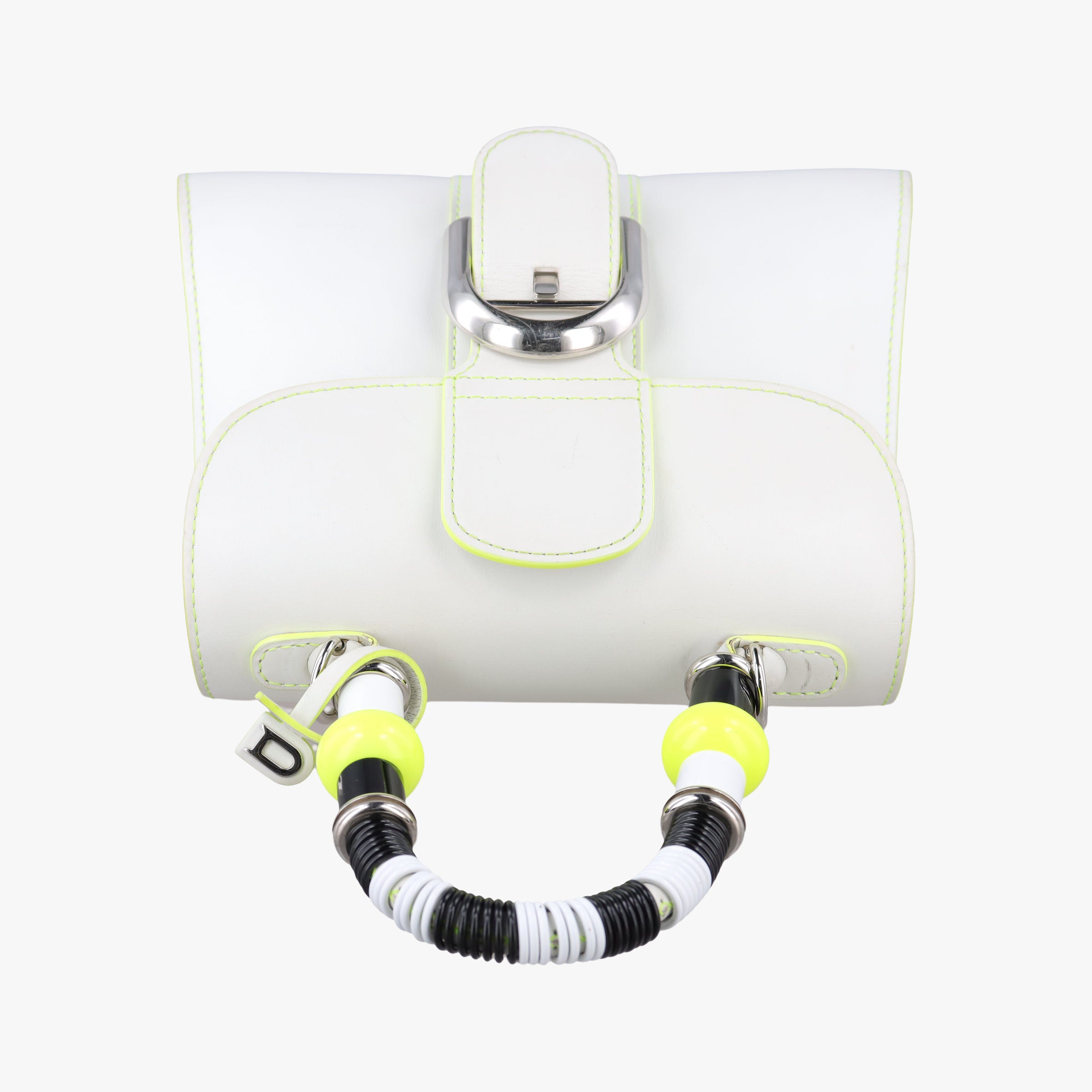 Secondhand Delvaux Brillant mini White Leather  handbag | stylenewstar