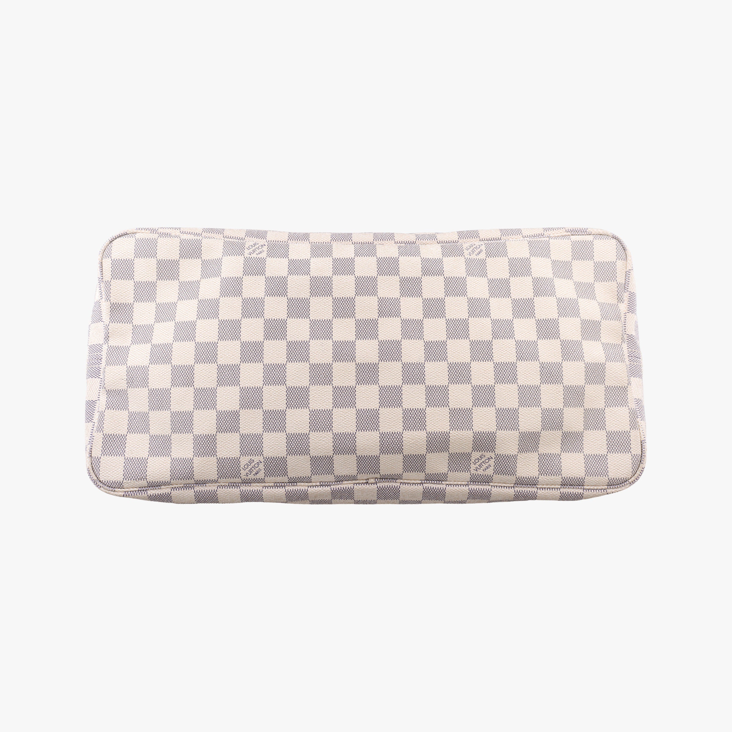 Pre-owned Louis Vuitton NEVERFULL GM Azur Damier Canvas N51108 handbag | stylenewstar