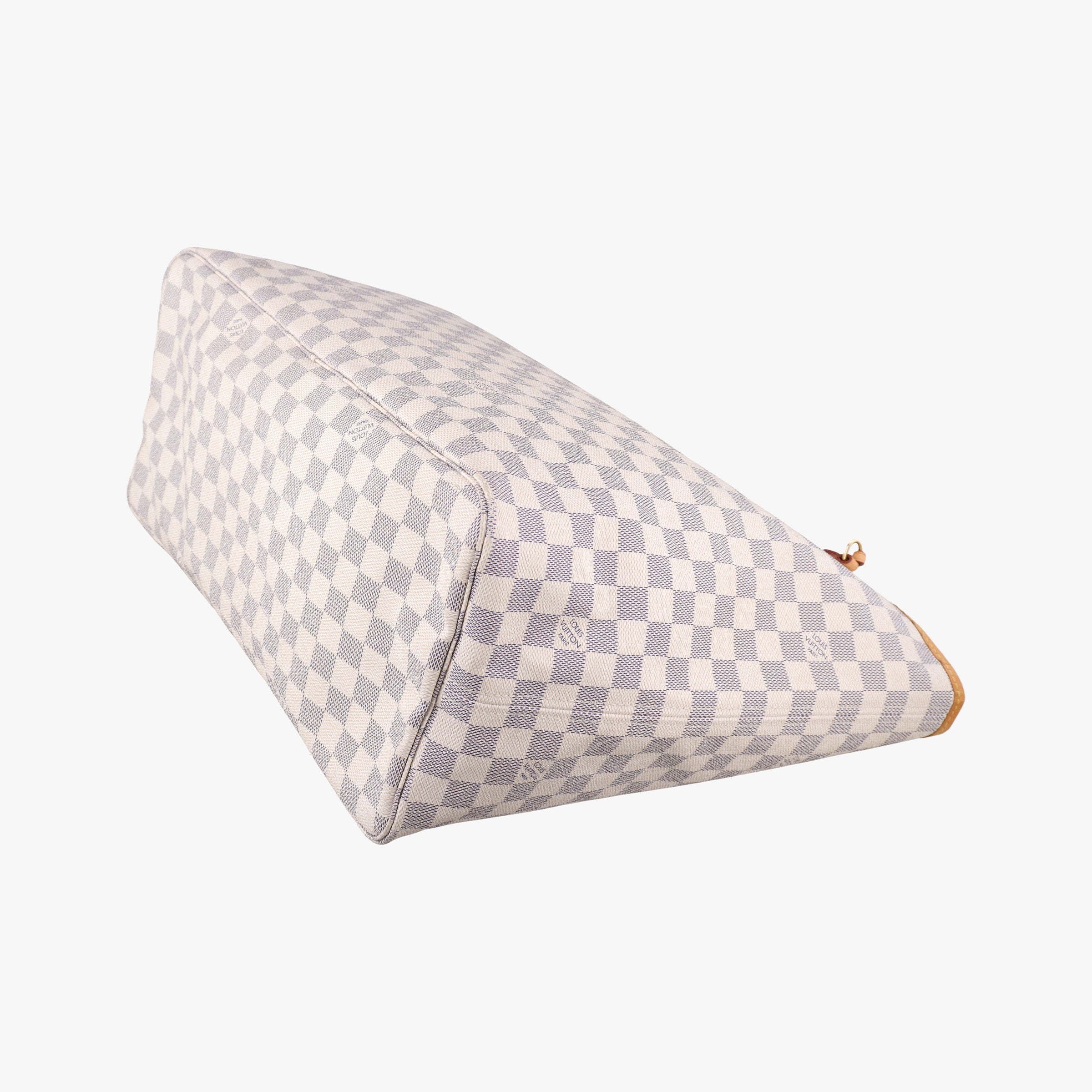 Pre-owned Louis Vuitton NEVERFULL GM Azur Damier Canvas N51108 handbag | stylenewstar