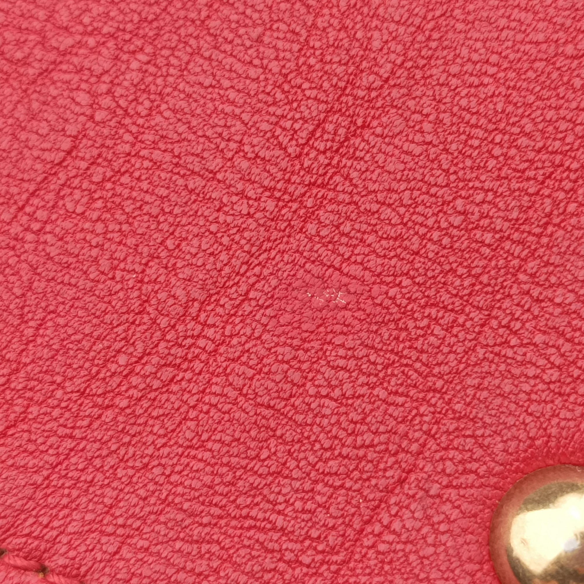 Vintage Yves Saint Laurent Cabas ChYc Red Leather 279079 handbag | stylenewstar
