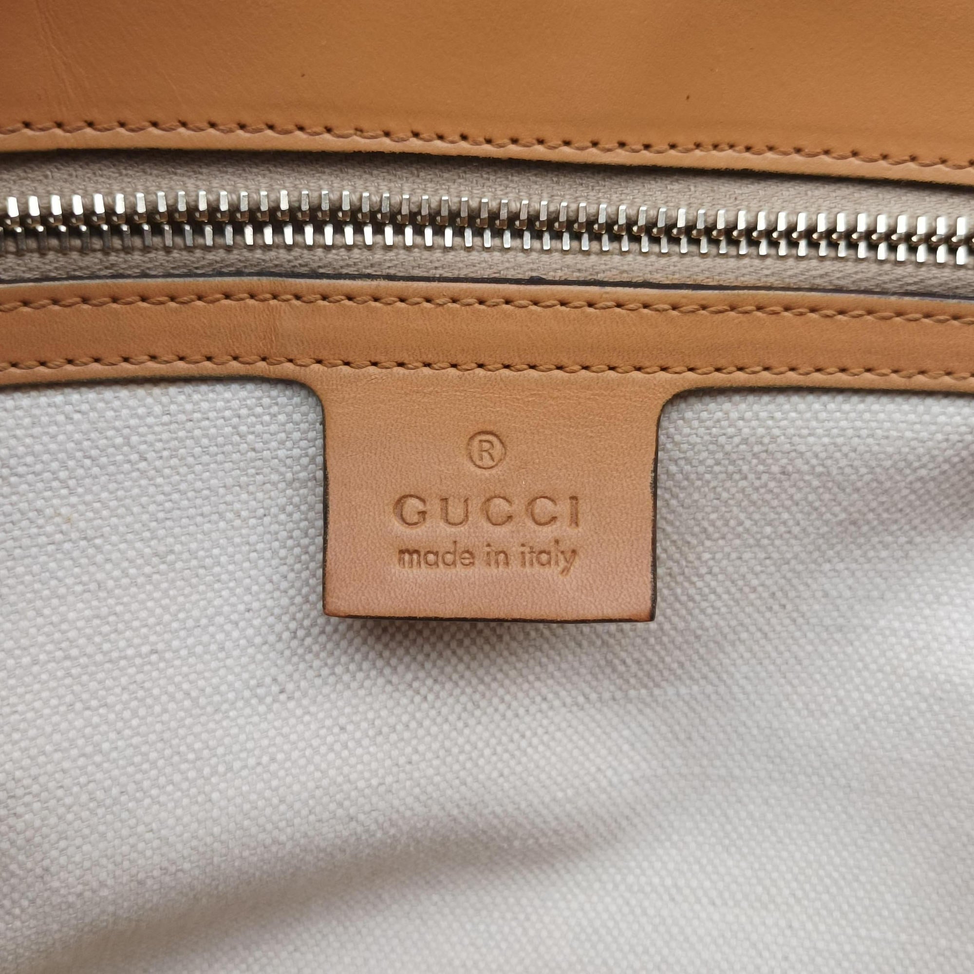 Pre-owned Gucci New Bamboo Multicolour ponyhair×Leather 254884 handbag | stylenewstar