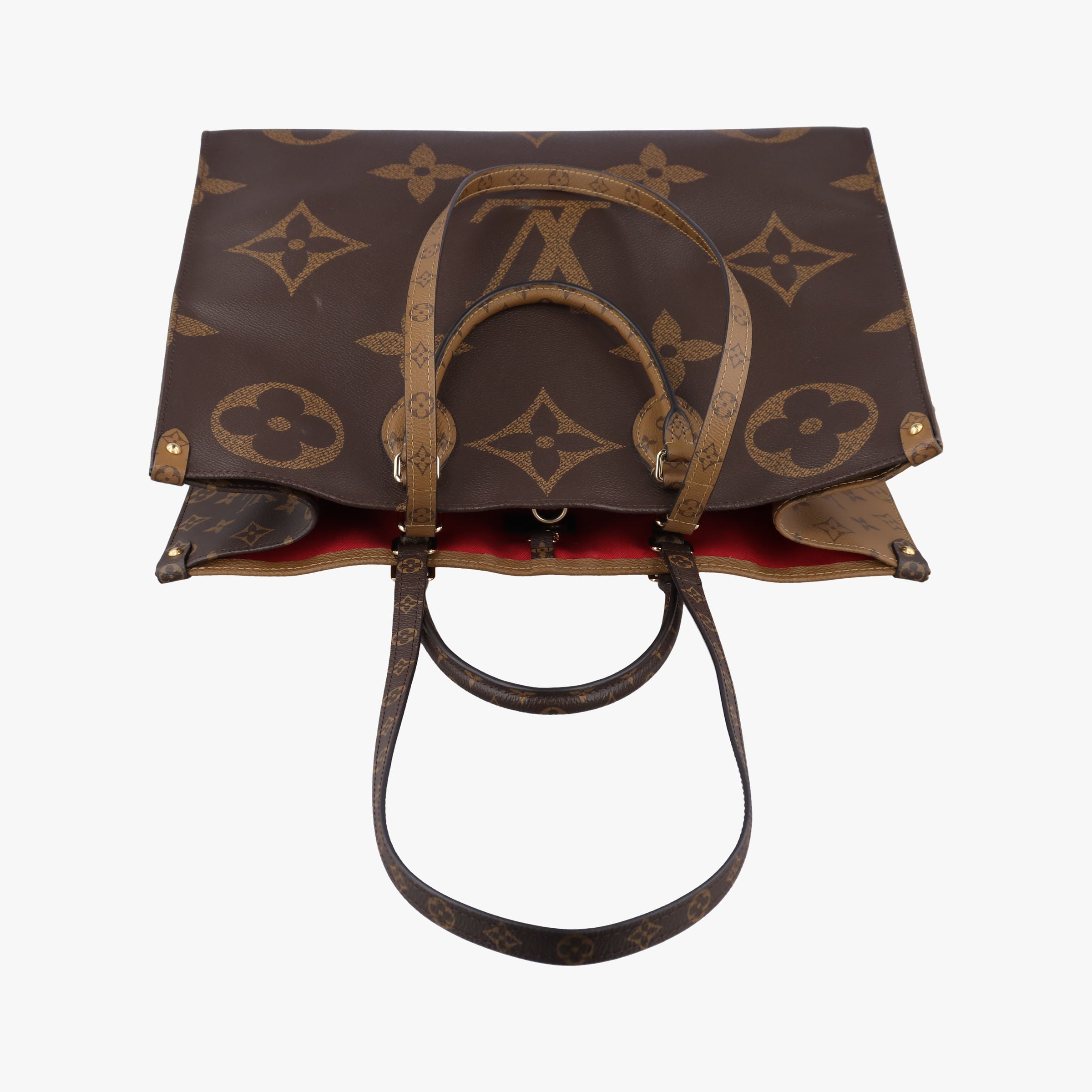 Pre-owned Louis Vuitton On the Go GM Brown Monogram Canvas M45320 shoulderbag | stylenewstar