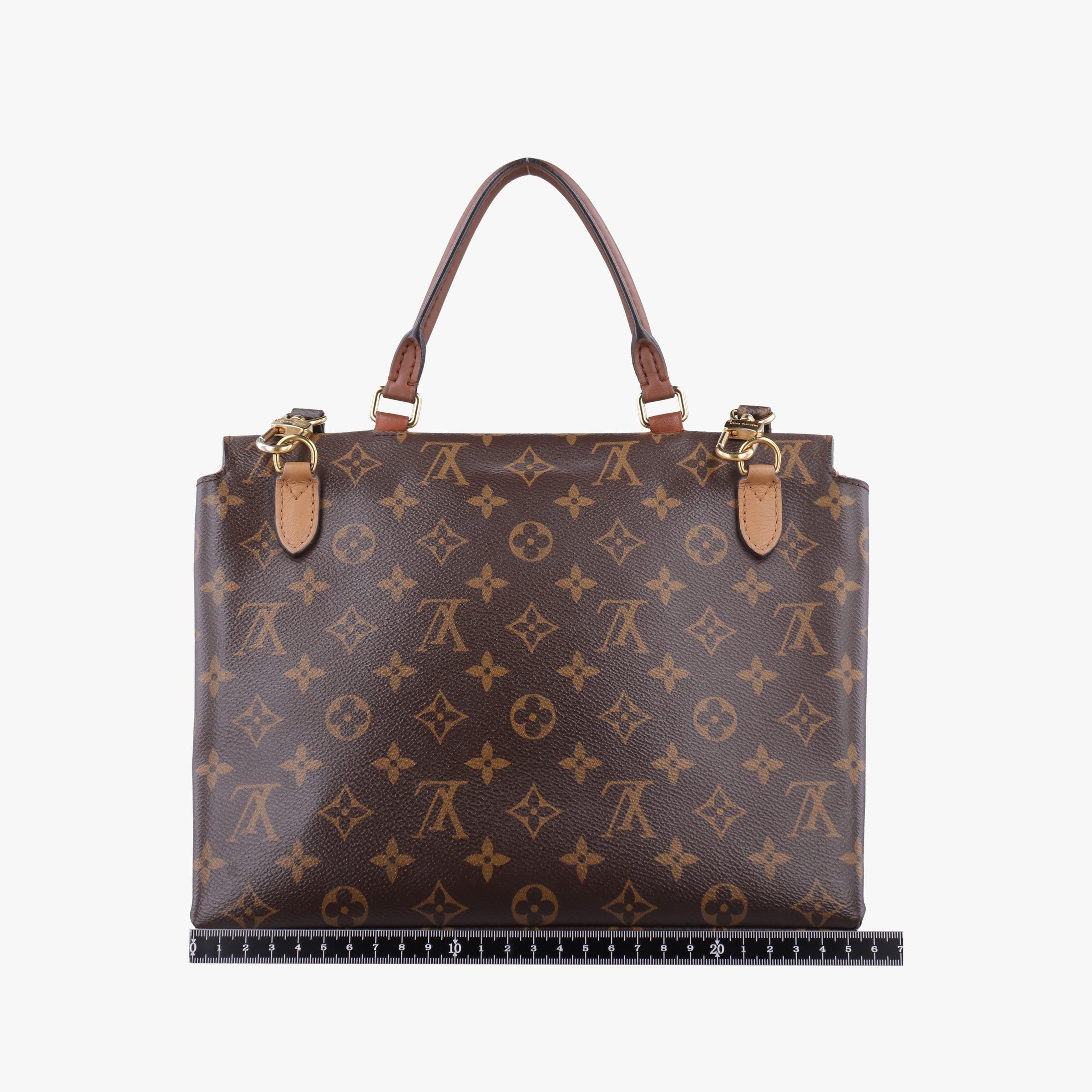 Pre-owned Louis Vuitton MARIGNAN Brown×Sesae Monogram Canvas×calf leather M44257 shoulderbag | stylenewstar
