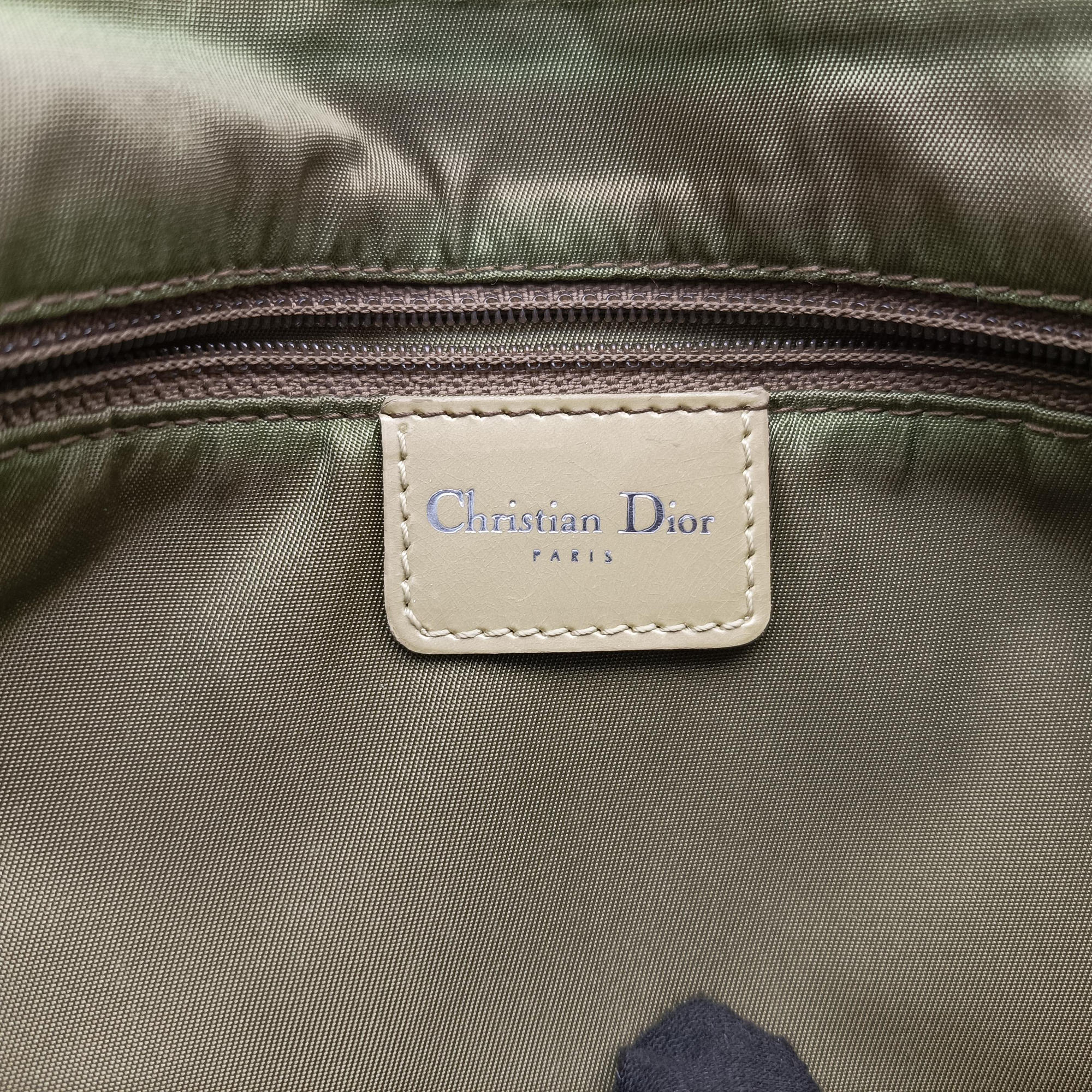 Pre-owned Christian Dior Malice Camel Python skin  shoulderbag | stylenewstar