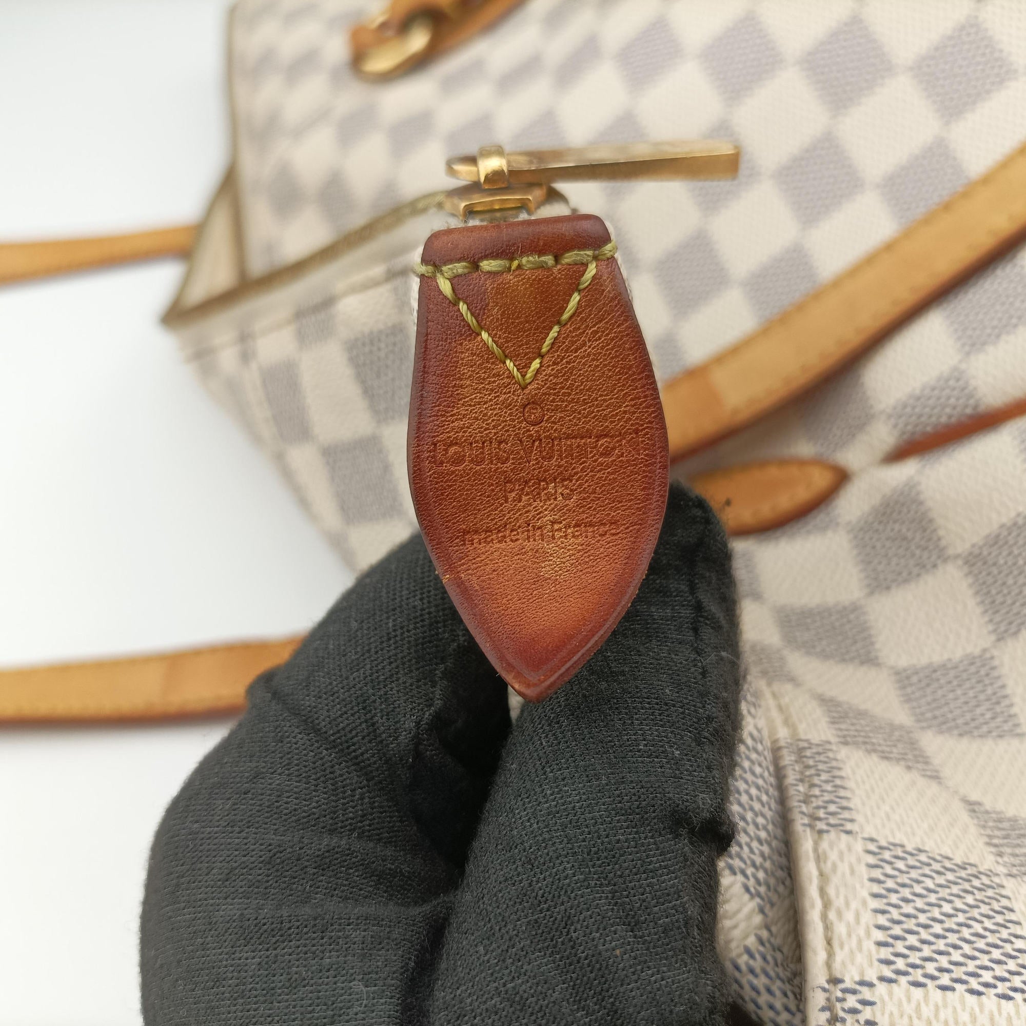 Pre-owned Louis Vuitton TOTALLY MM Azur Damier Canvas N51262 shoulderbag | stylenewstar