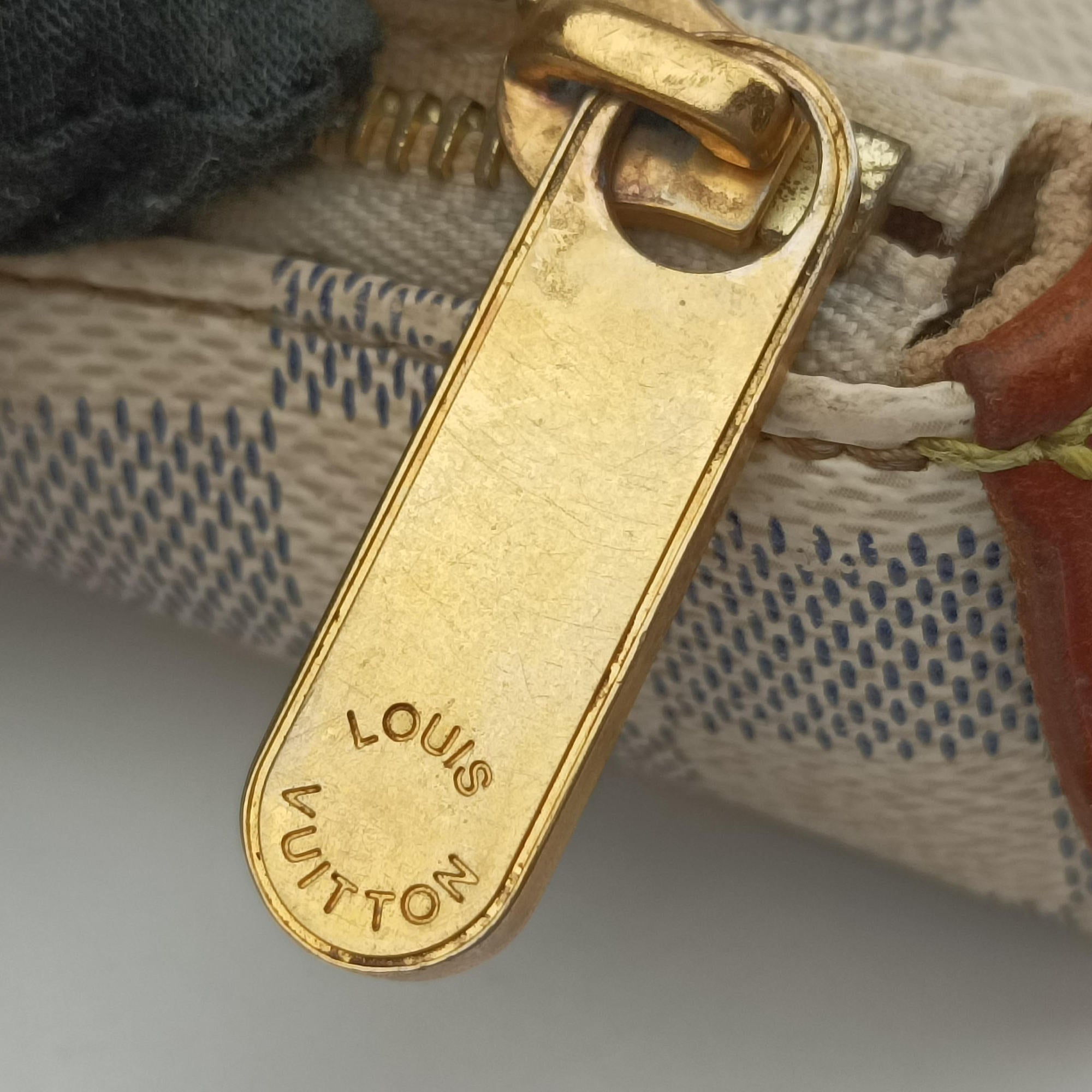 Pre-owned Louis Vuitton TOTALLY MM Azur Damier Canvas N51262 shoulderbag | stylenewstar