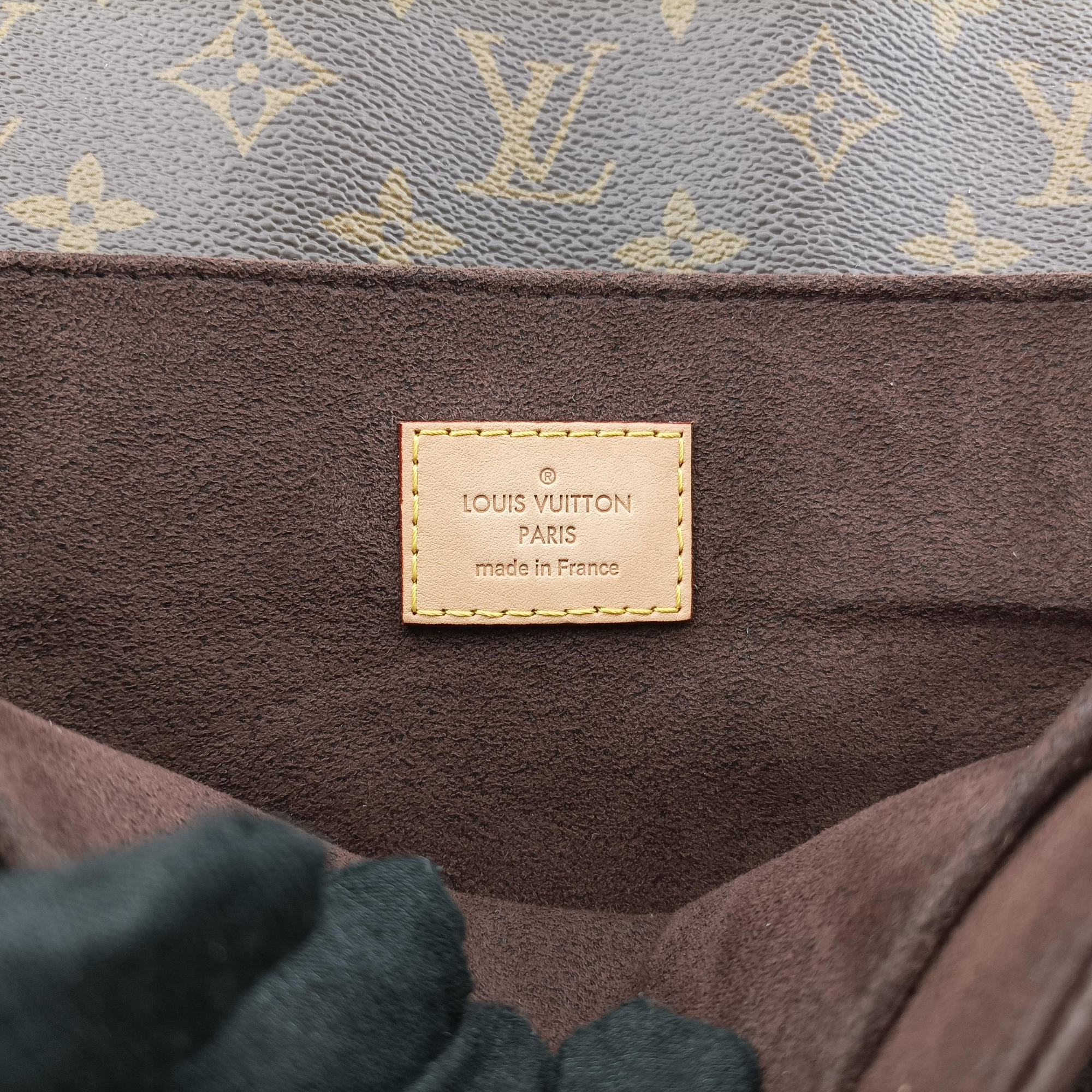 Secondhand Louis Vuitton Pochette Metis MM Brown Monogram Canvas M44875 shoulderbag | stylenewstar
