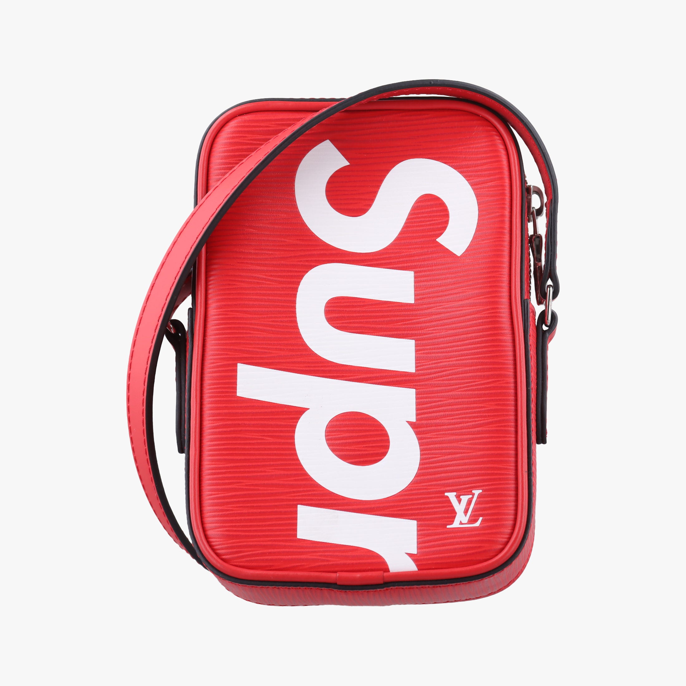 Vintage Louis Vuitton Danube PPM Supreme Collaboration ROUGE×white Epi M53434 shoulderbag | stylenewstar