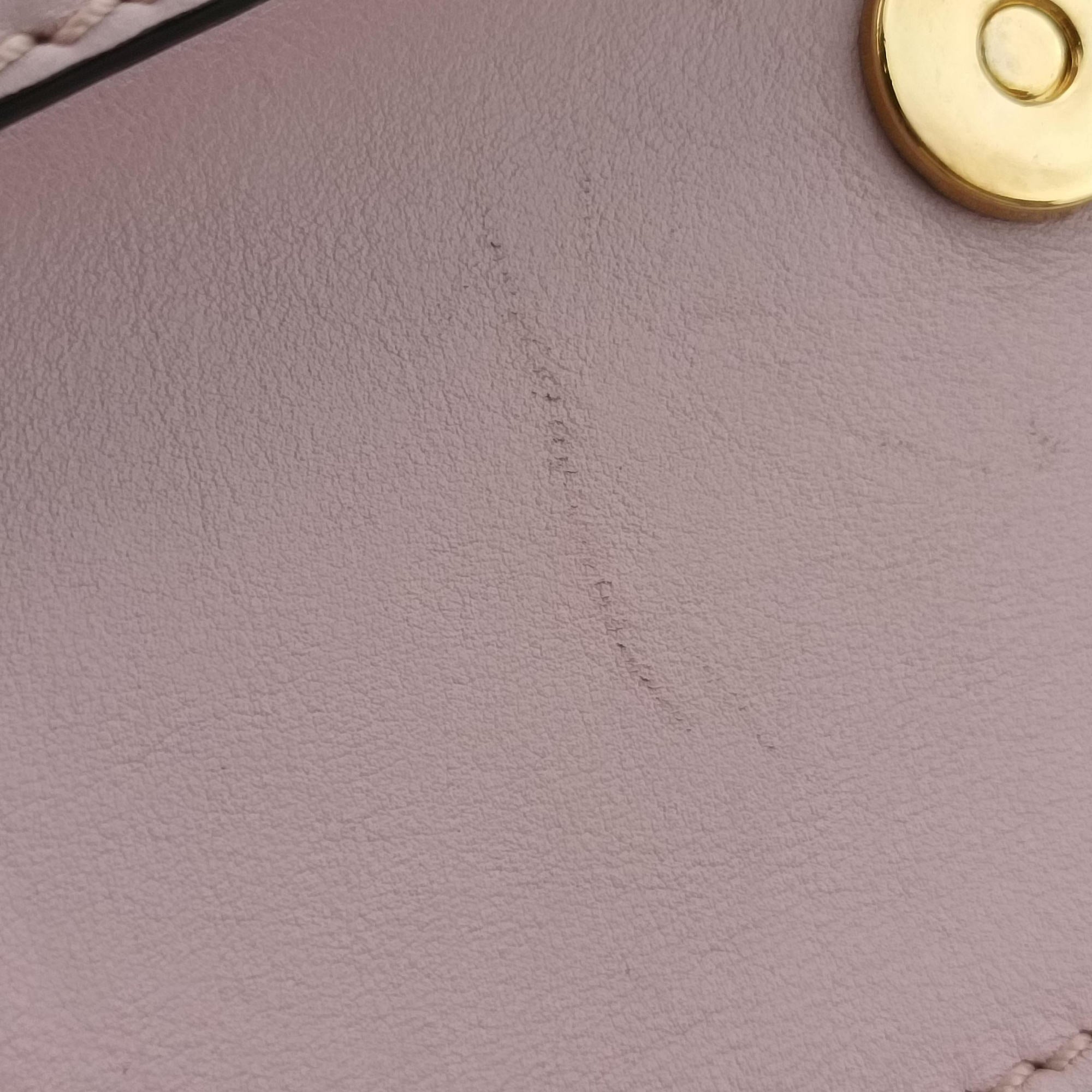 Pre-owned Valentino My Rockstud Pink Leather  shoulderbag | stylenewstar
