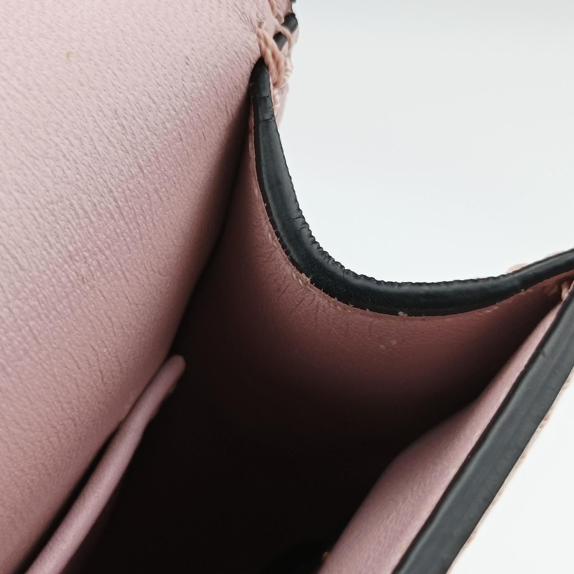 Pre-owned Valentino My Rockstud Pink Leather  shoulderbag | stylenewstar