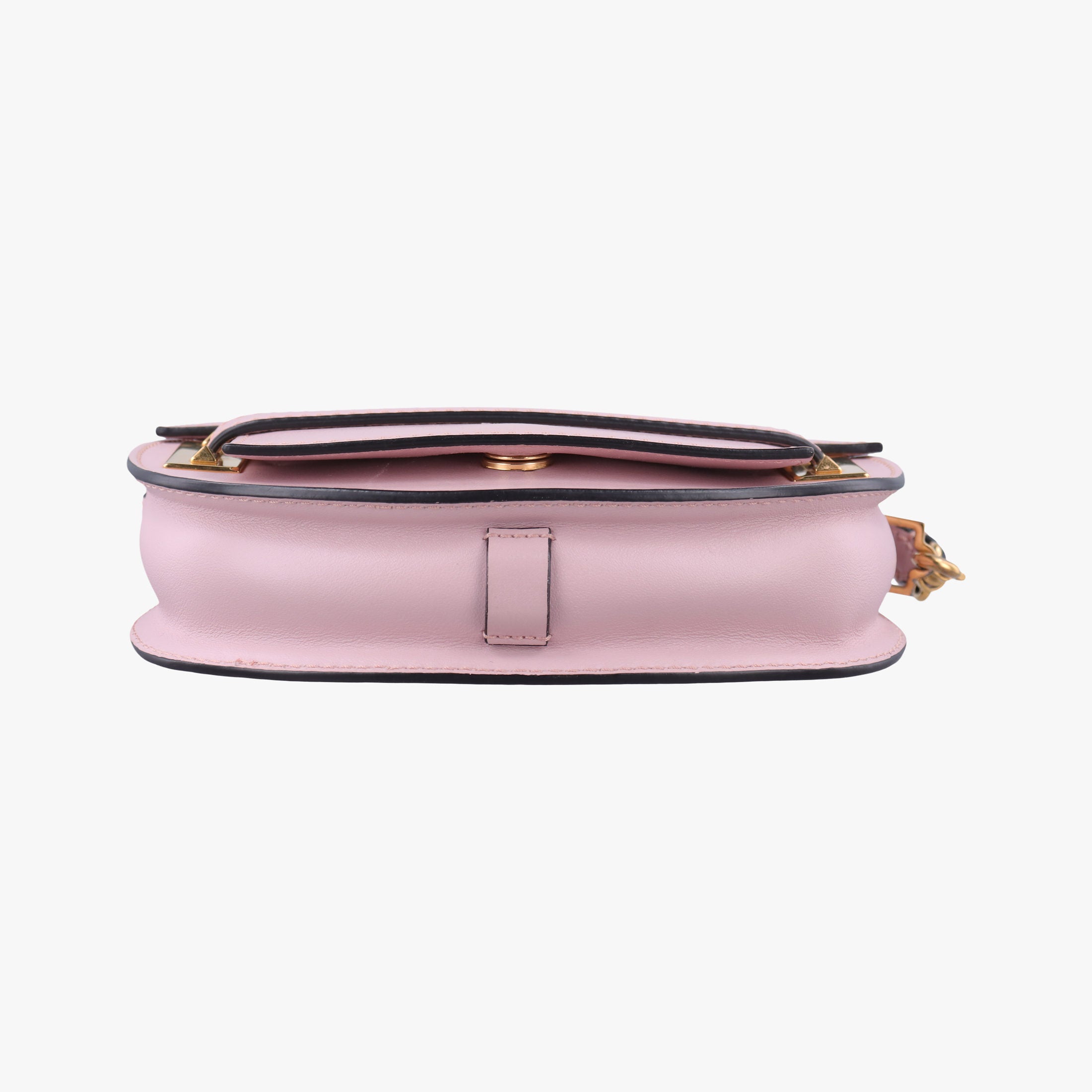 Pre-owned Valentino My Rockstud Pink Leather  shoulderbag | stylenewstar