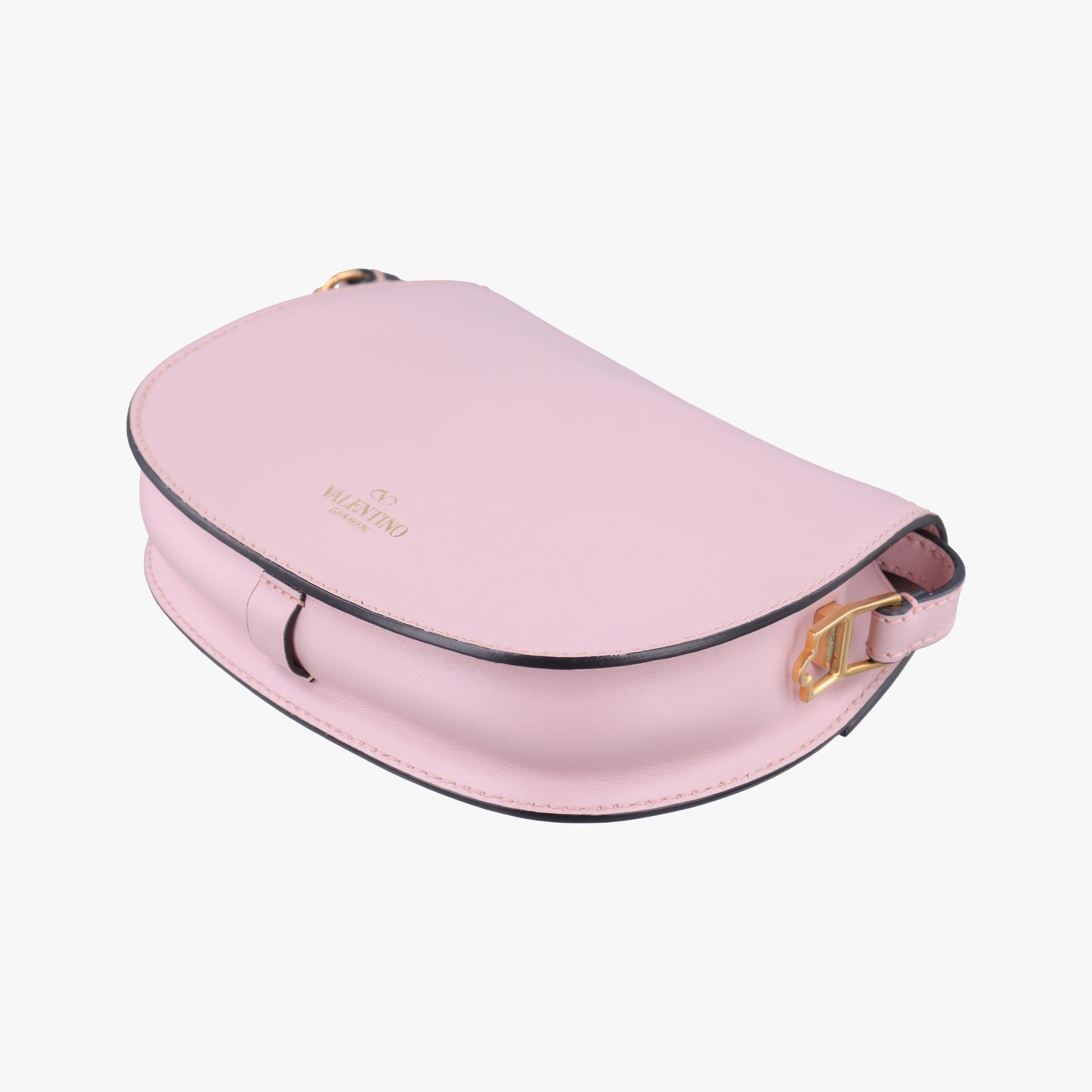 Pre-owned Valentino My Rockstud Pink Leather  shoulderbag | stylenewstar